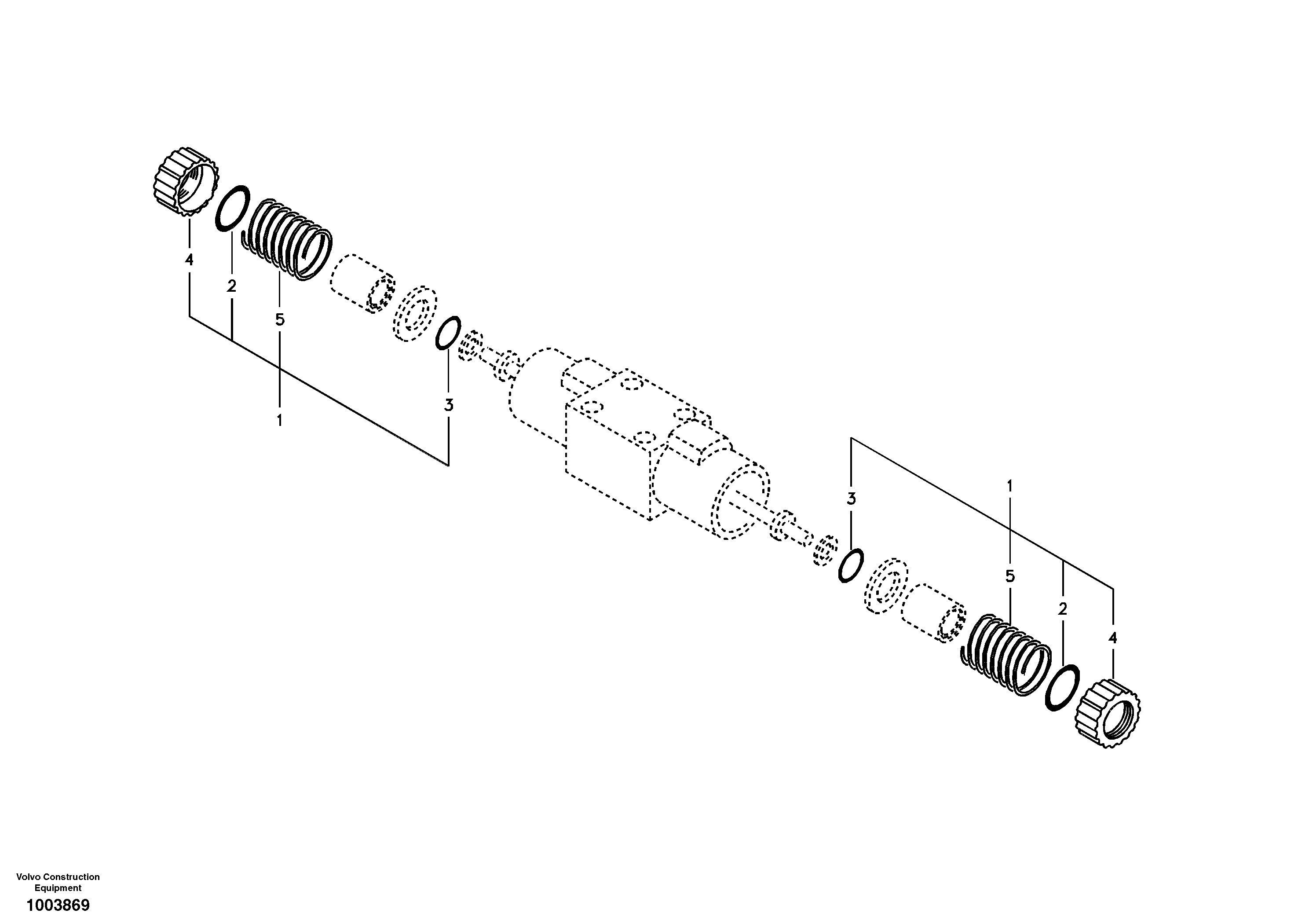 Working hydraulic, solenoid valve — volvo parts diagram