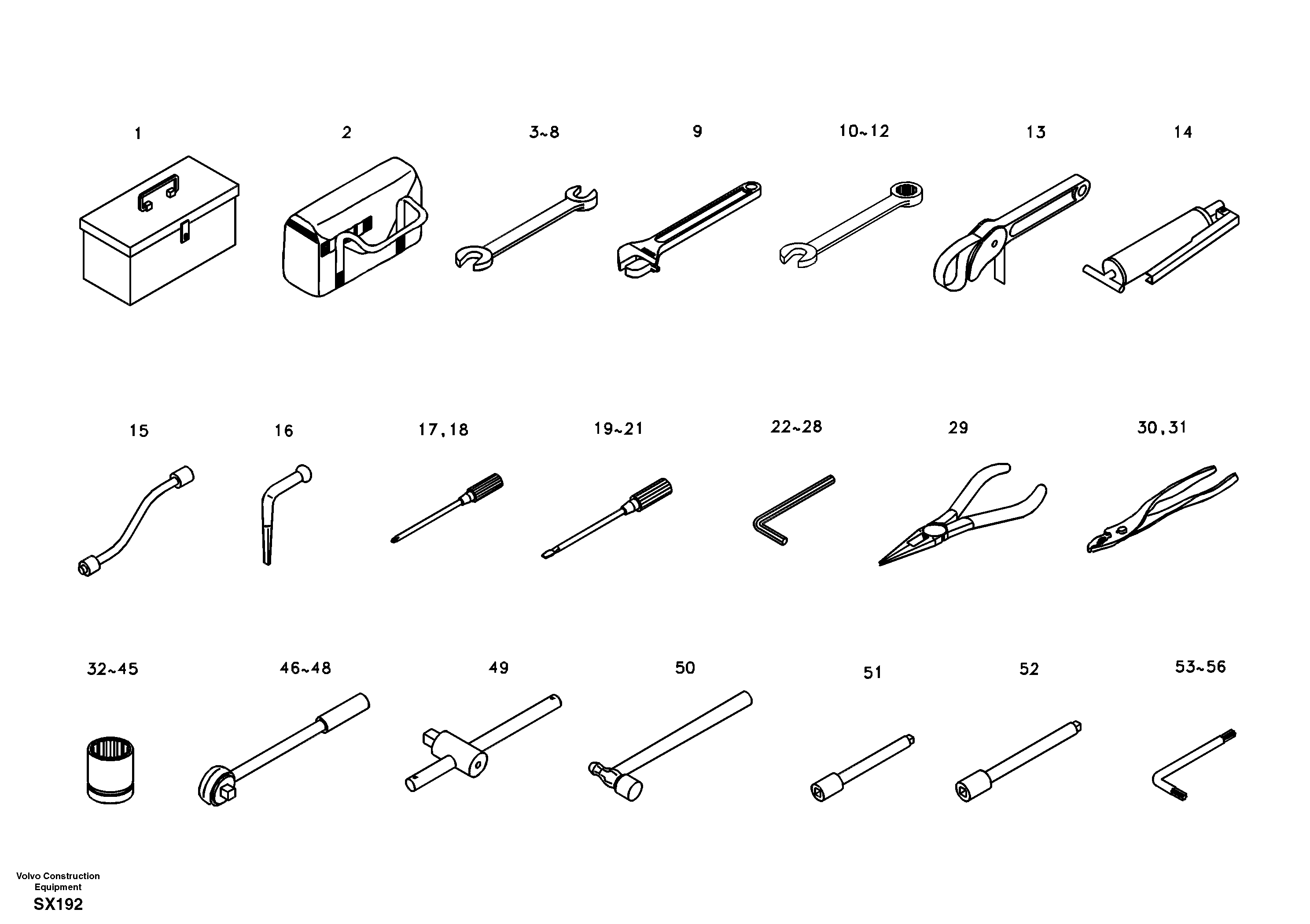 Tool — volvo parts diagram
