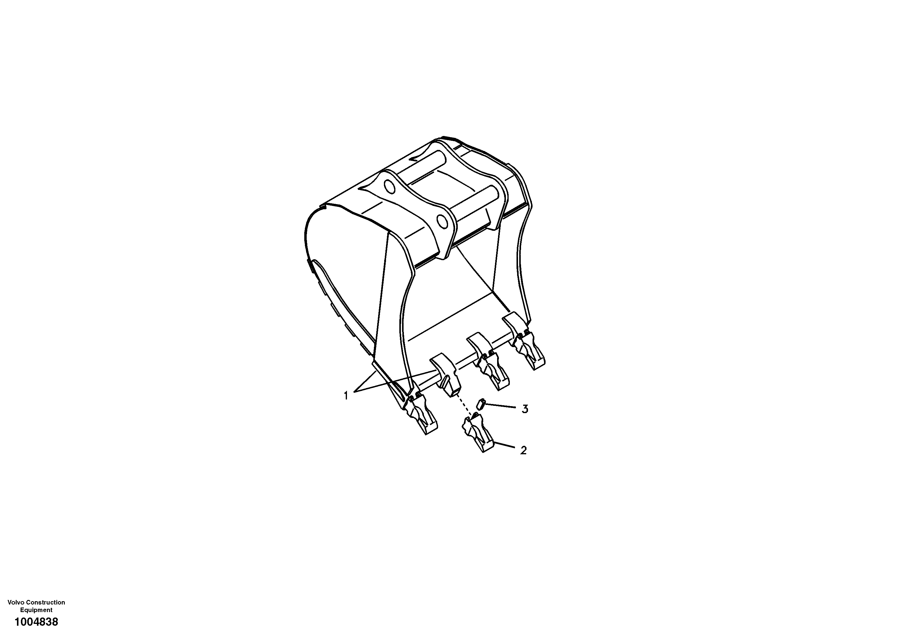 Buckets for Quickfit — volvo parts diagram