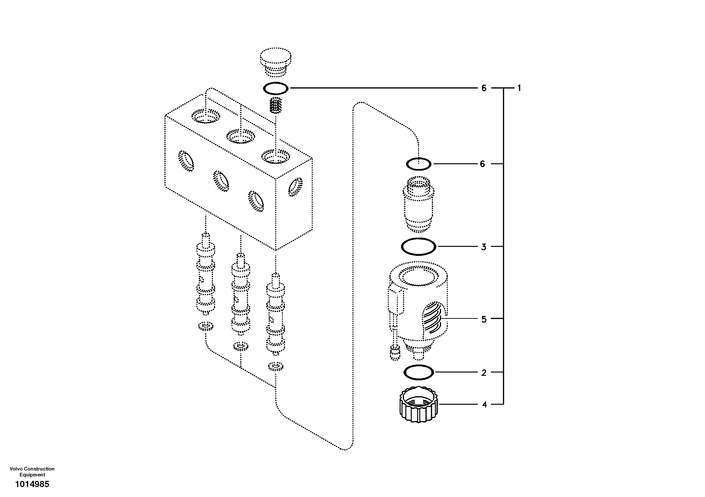 Servo system, solenoid valve — volvo parts diagram