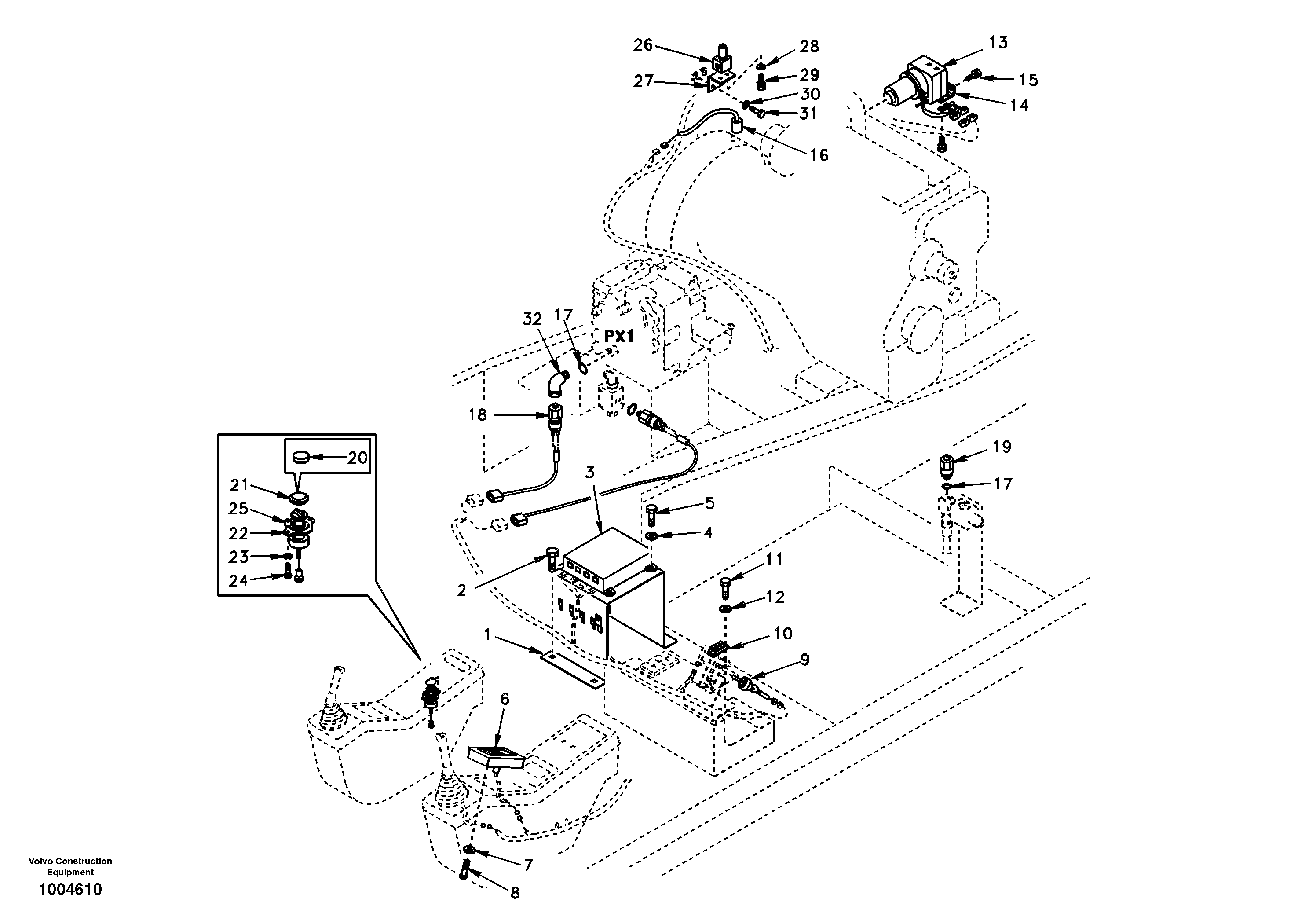 Automatic Speed control — volvo parts diagram