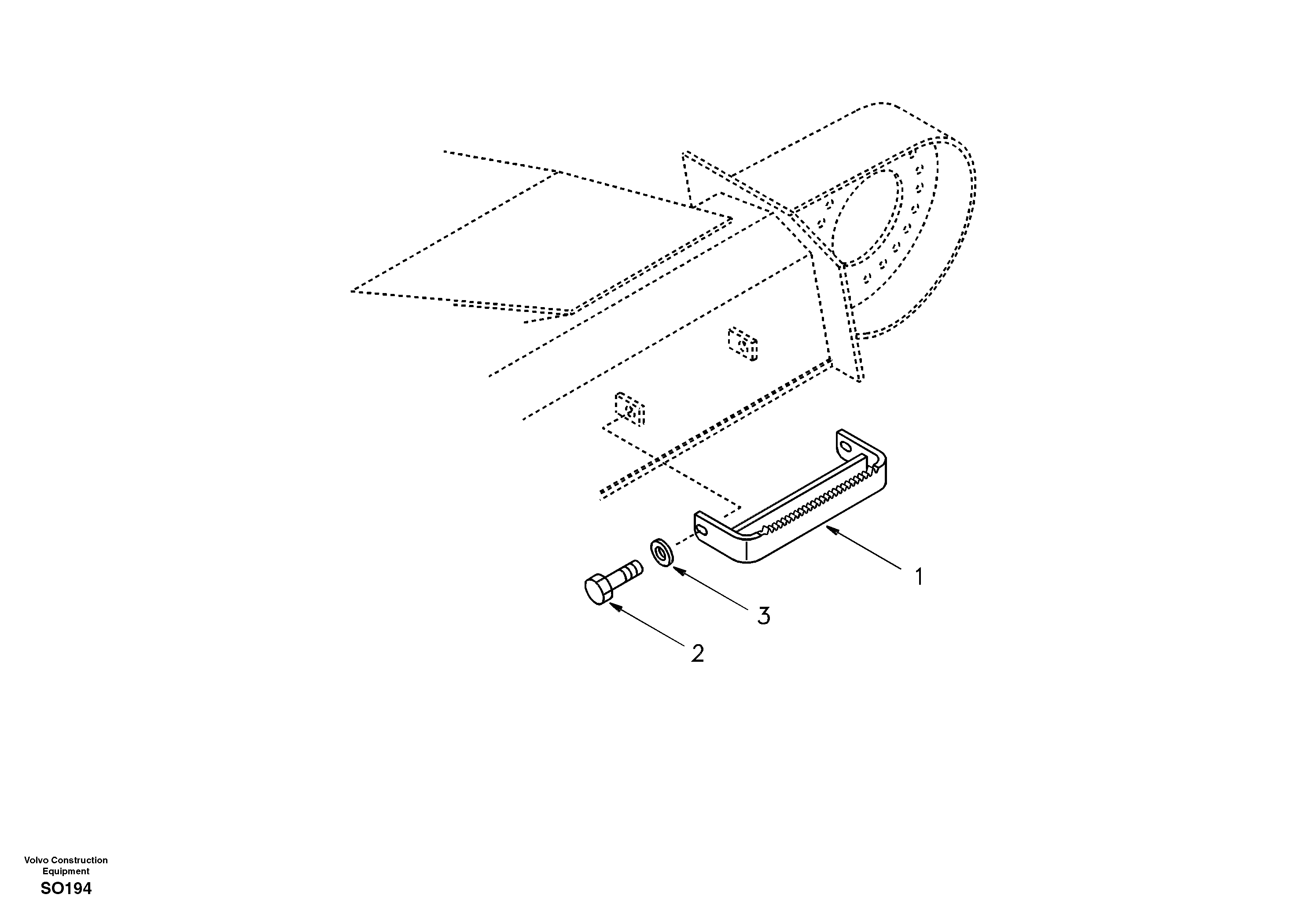 Foot step — volvo parts diagram