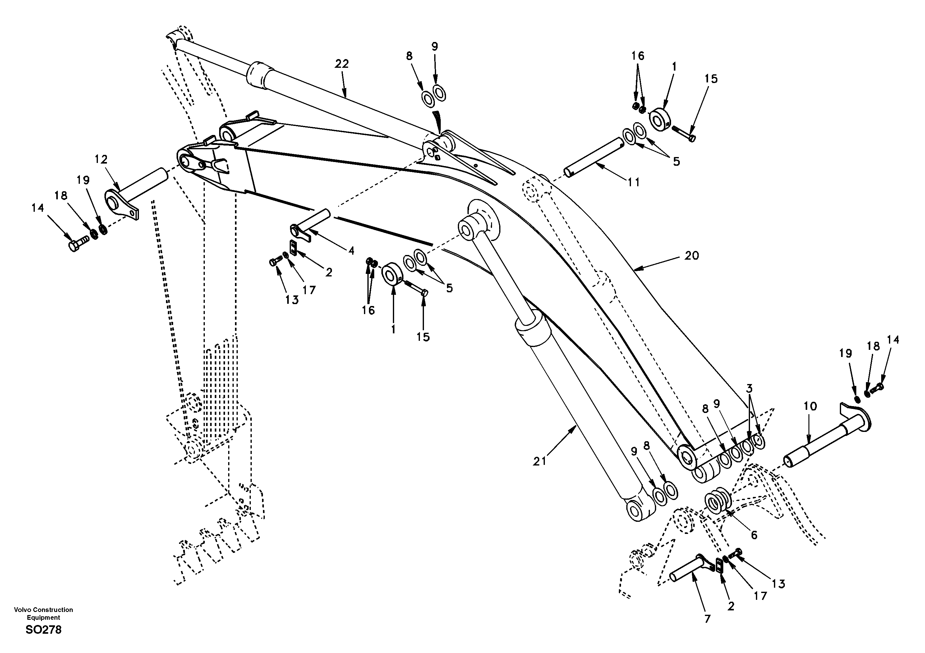 Links to boom, mono — volvo parts diagram