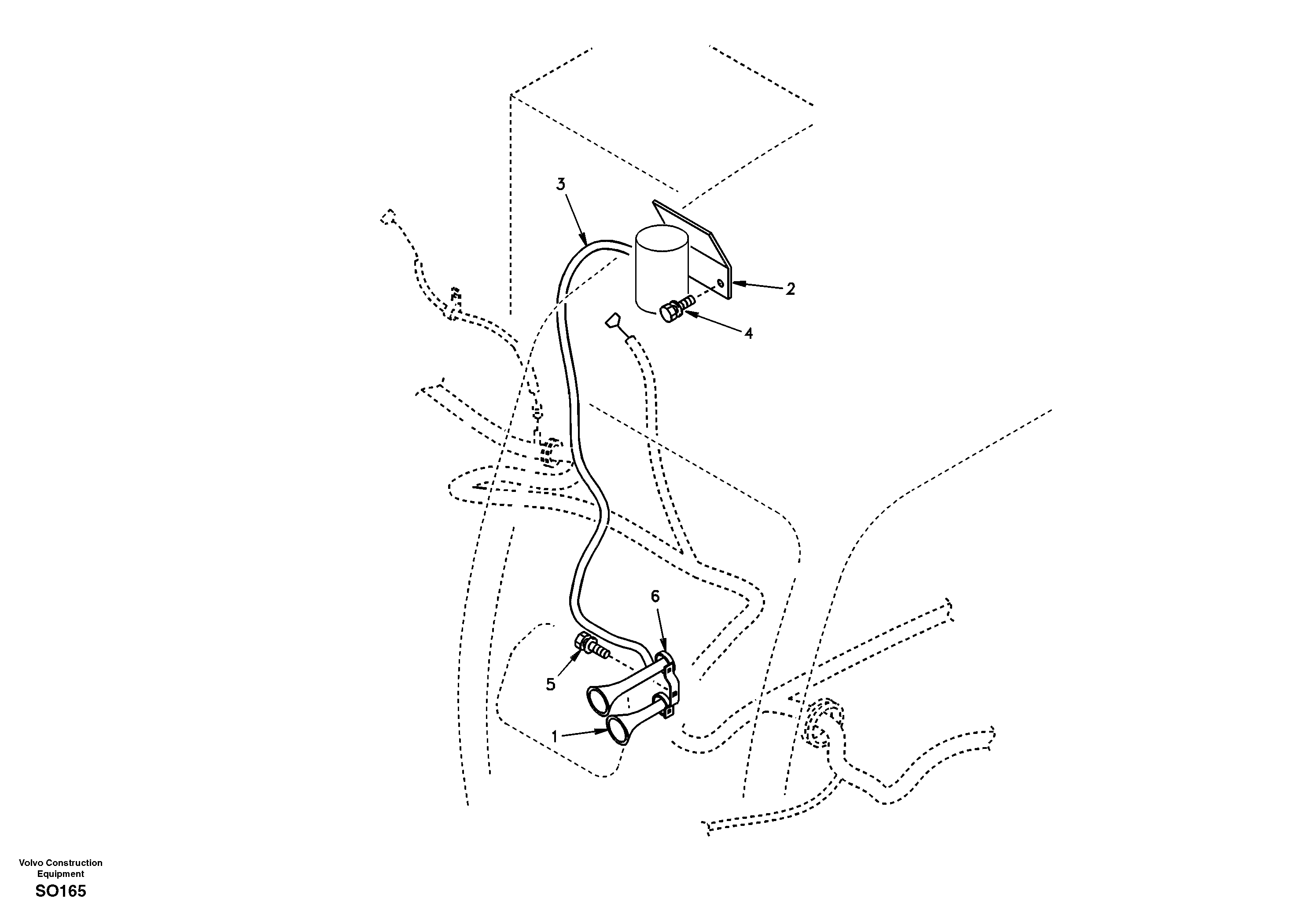 Horn — volvo parts diagram