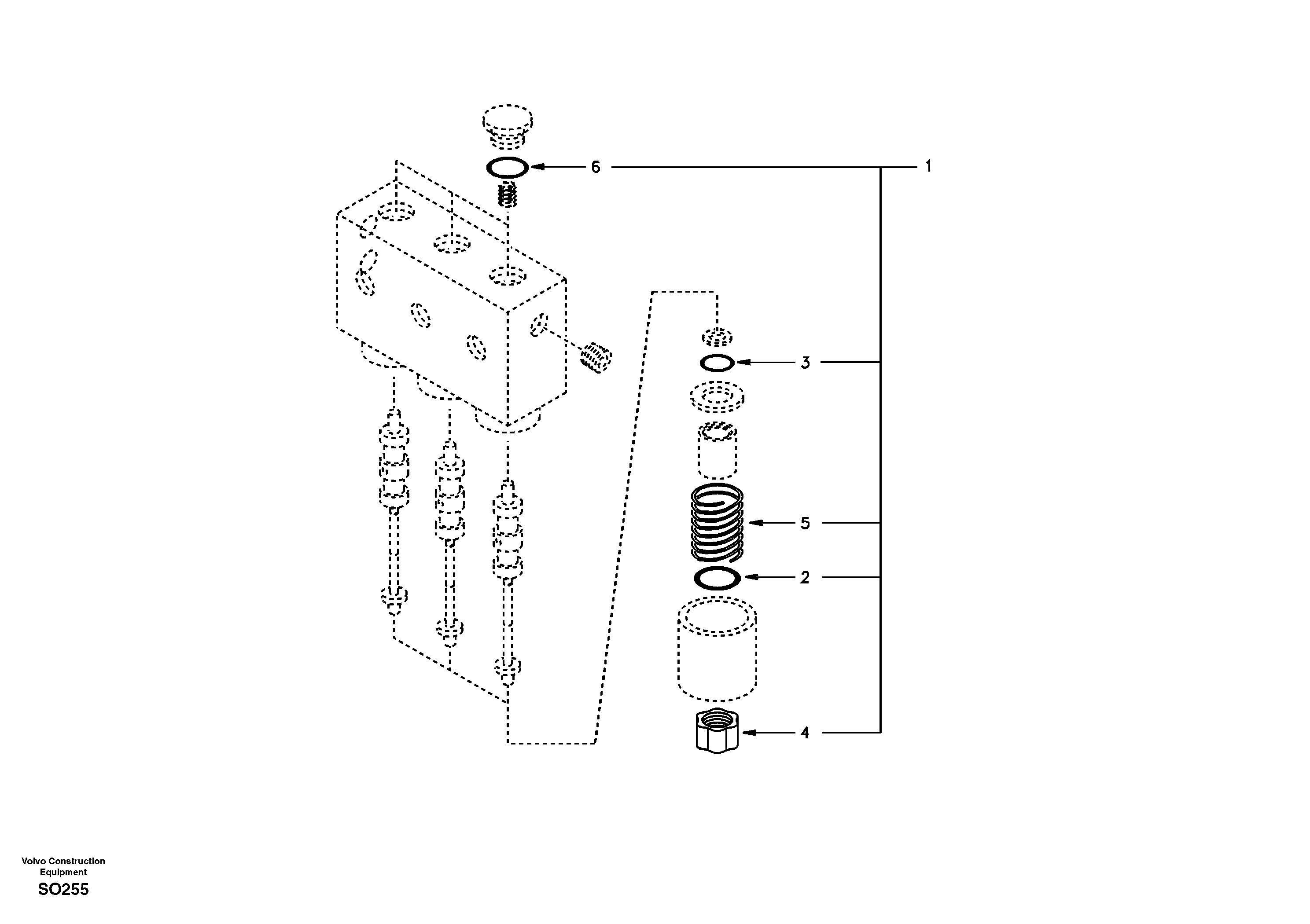 Servo system, solenoid valve — volvo parts diagram
