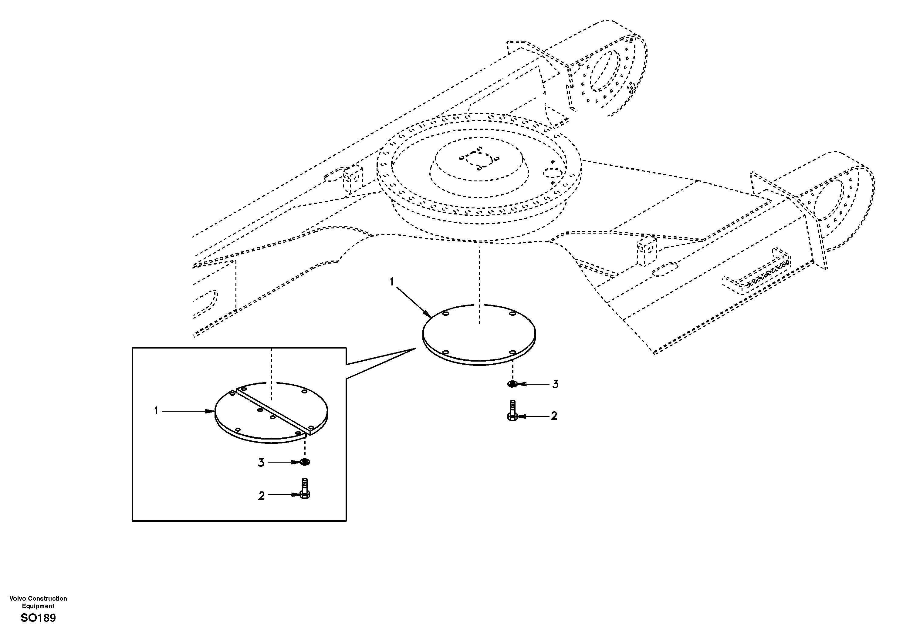 Protecting plate — volvo parts diagram