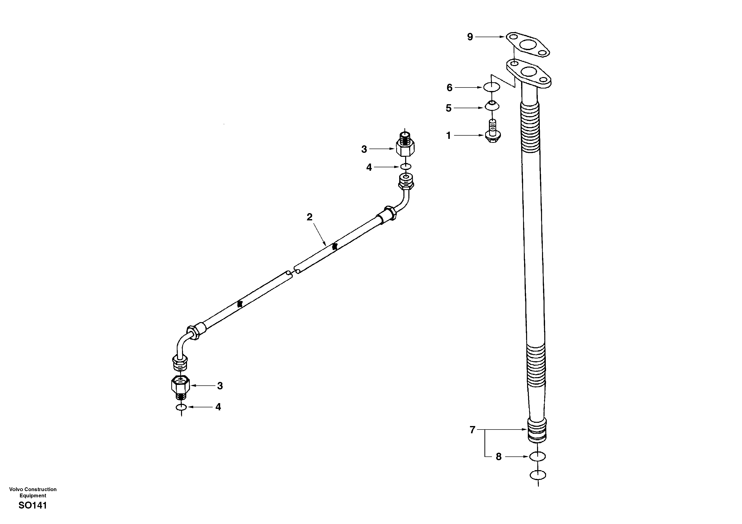 Turbocharger, plumbing — volvo parts diagram
