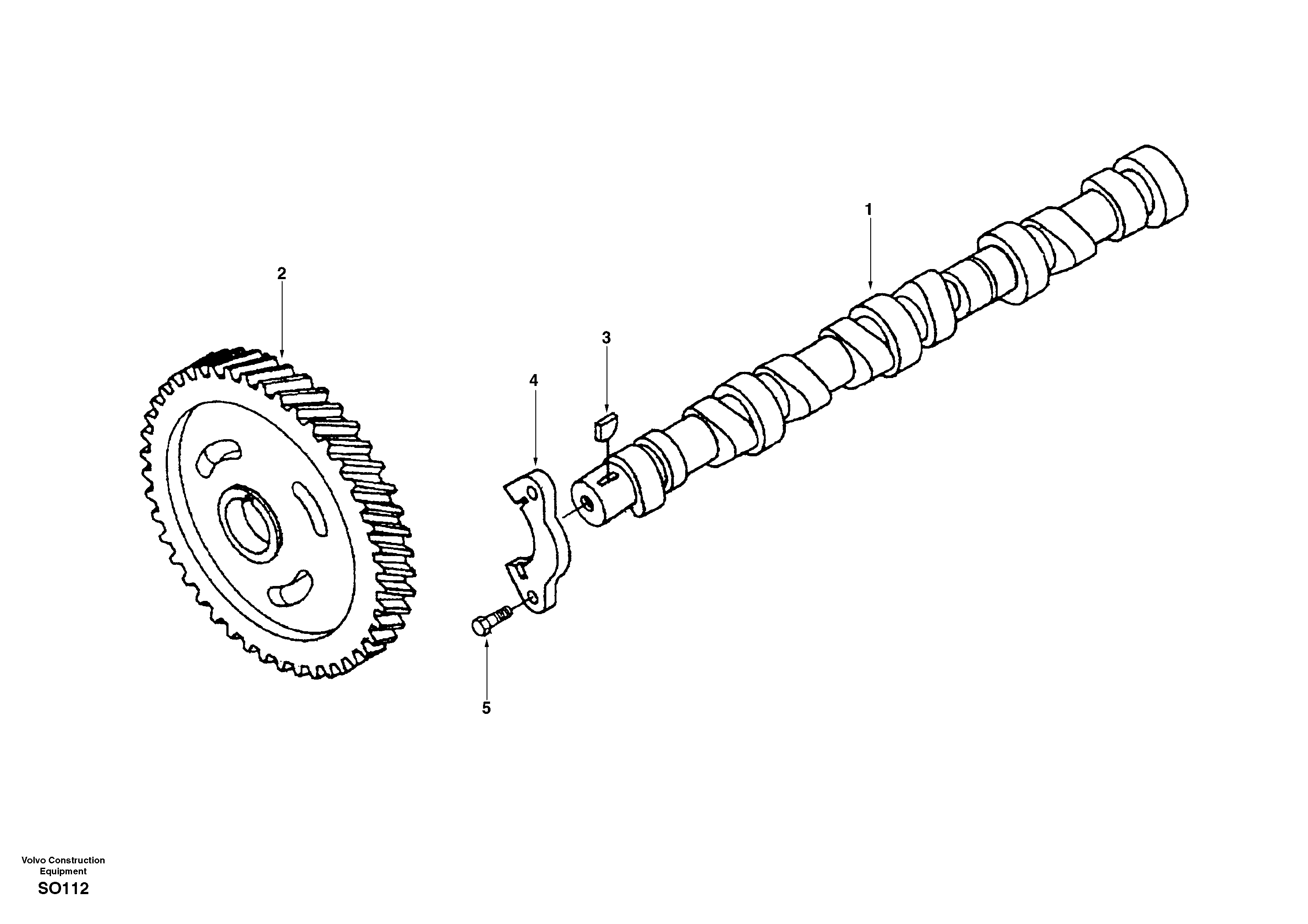 Camshaft — volvo parts diagram