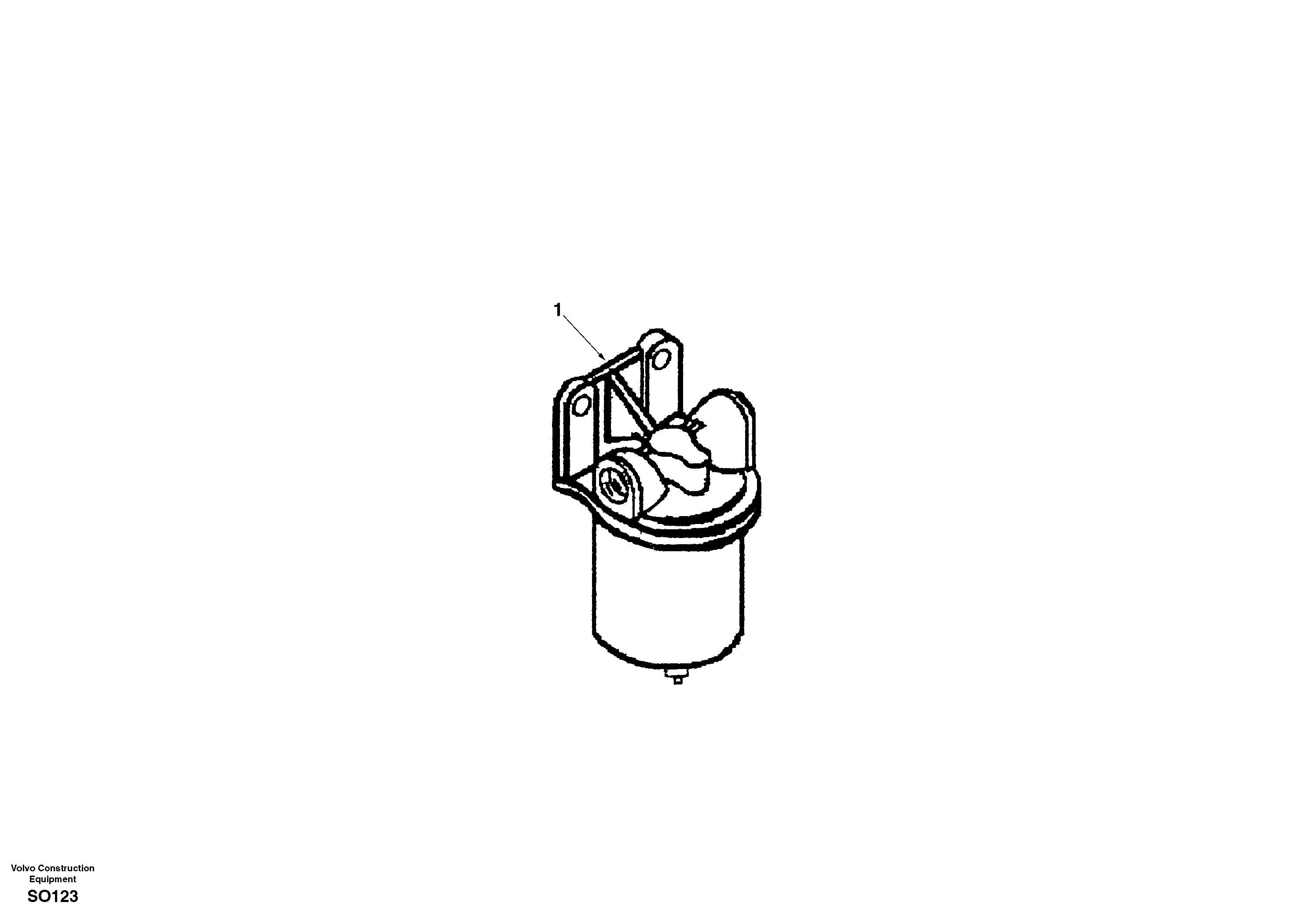 Water separator — volvo parts diagram