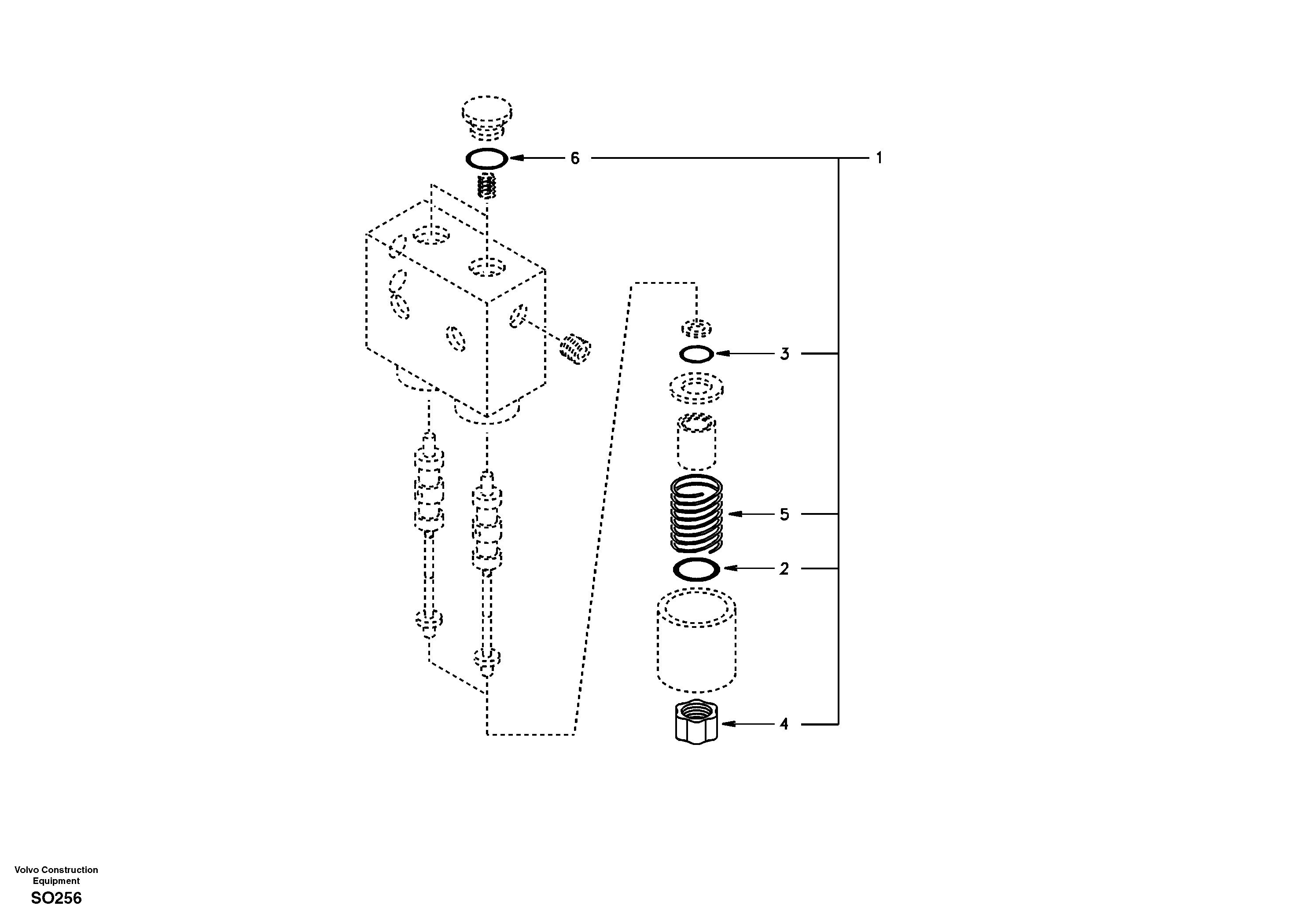 Servo system, solenoid valve — volvo parts diagram