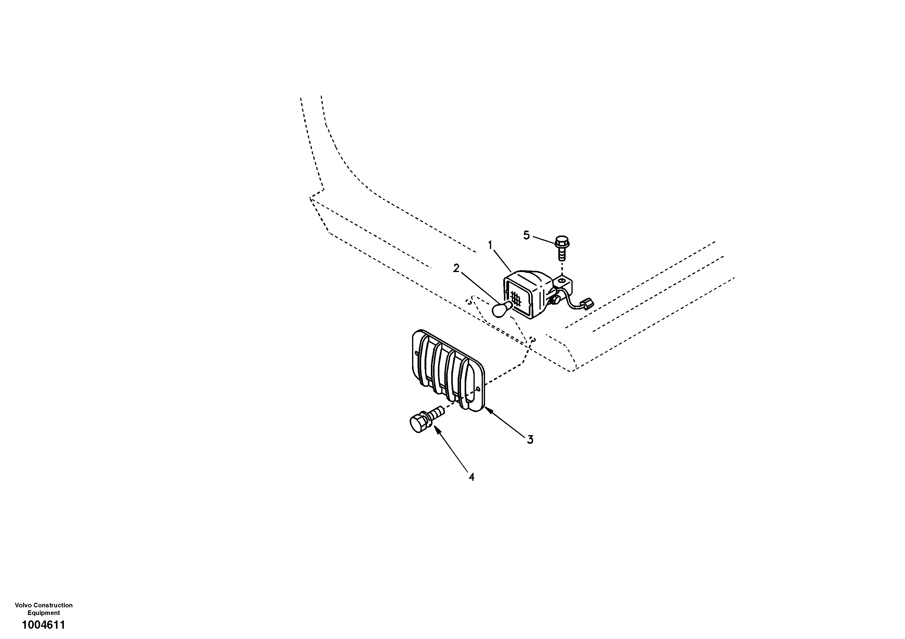 Lighting, front — volvo parts diagram