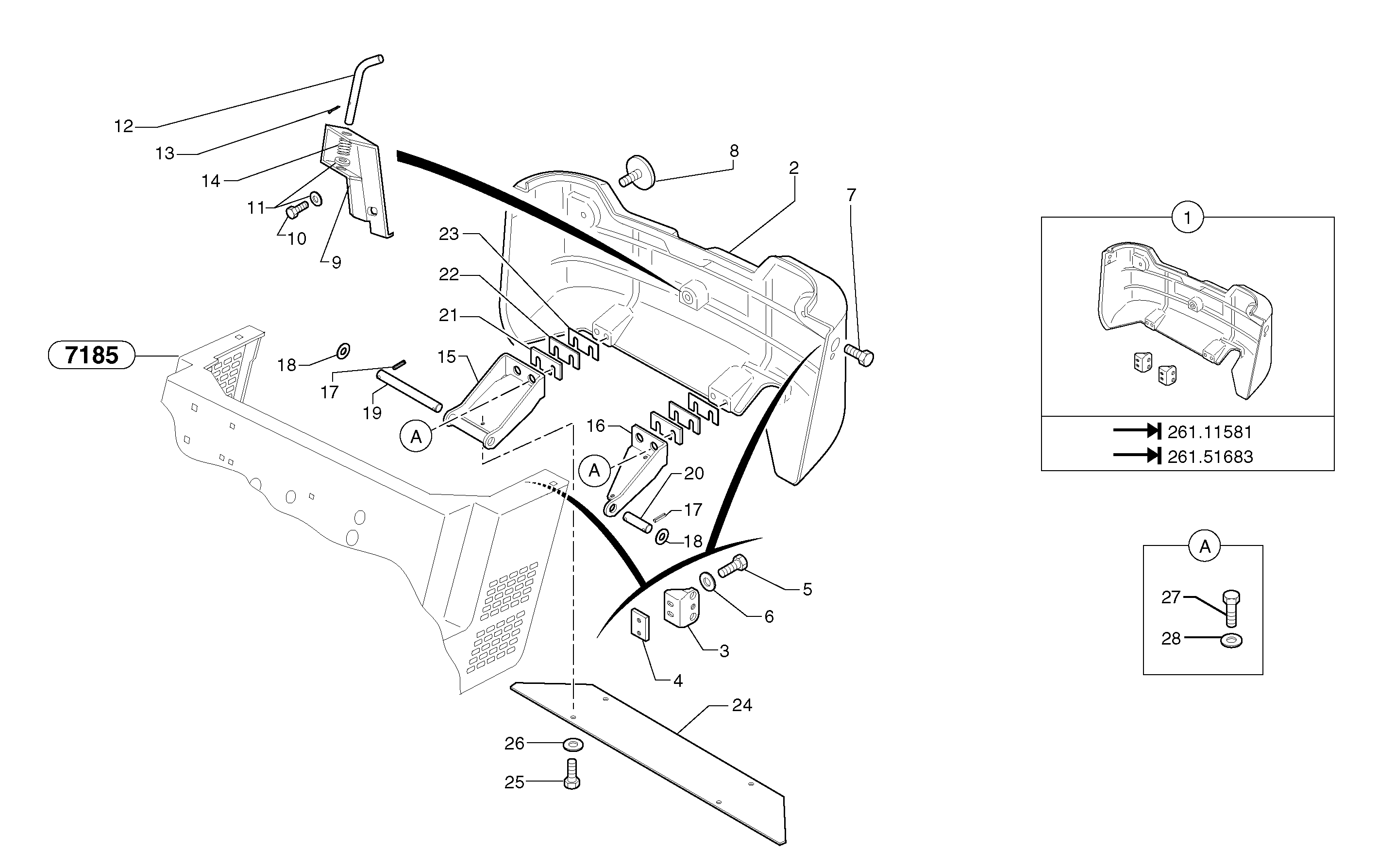 Counterweight — volvo parts diagram