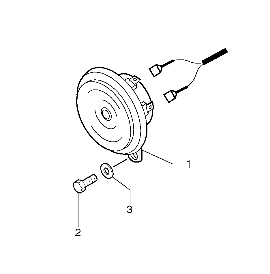 Horn — volvo parts diagram