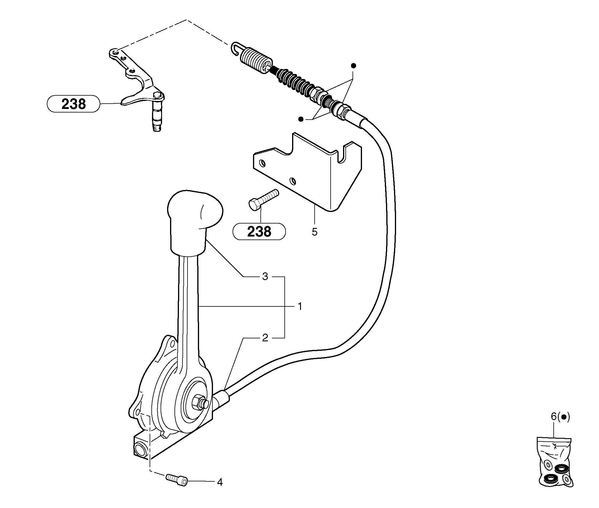 Engine acceleration control — volvo parts diagram