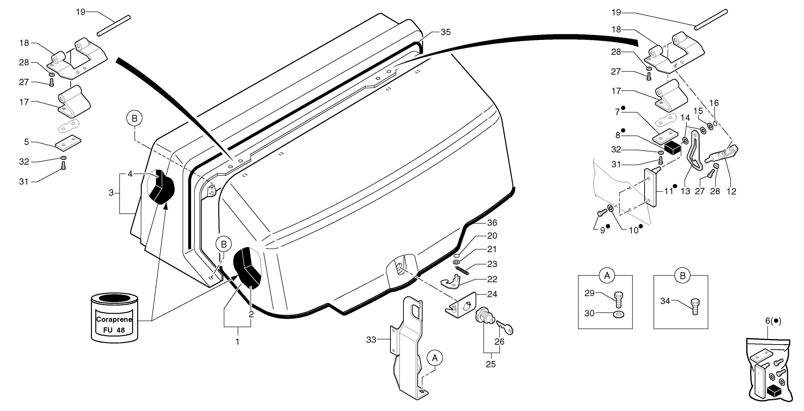 Engine coverage — volvo parts diagram