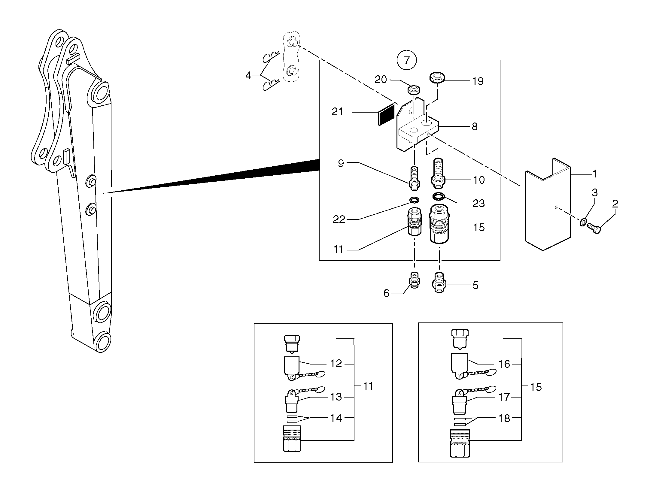 Kit coupler ( accessories ) — volvo parts diagram