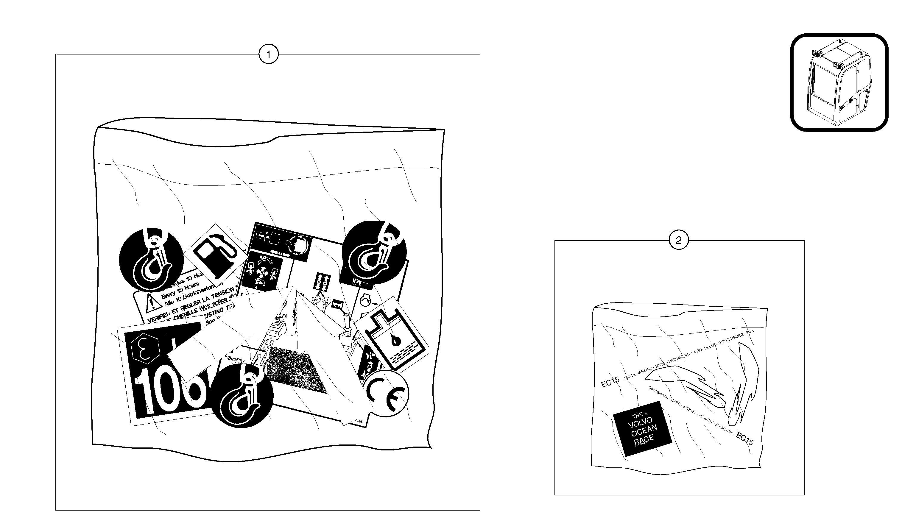 Transfer : cab (us)  NAFTA — volvo parts diagram