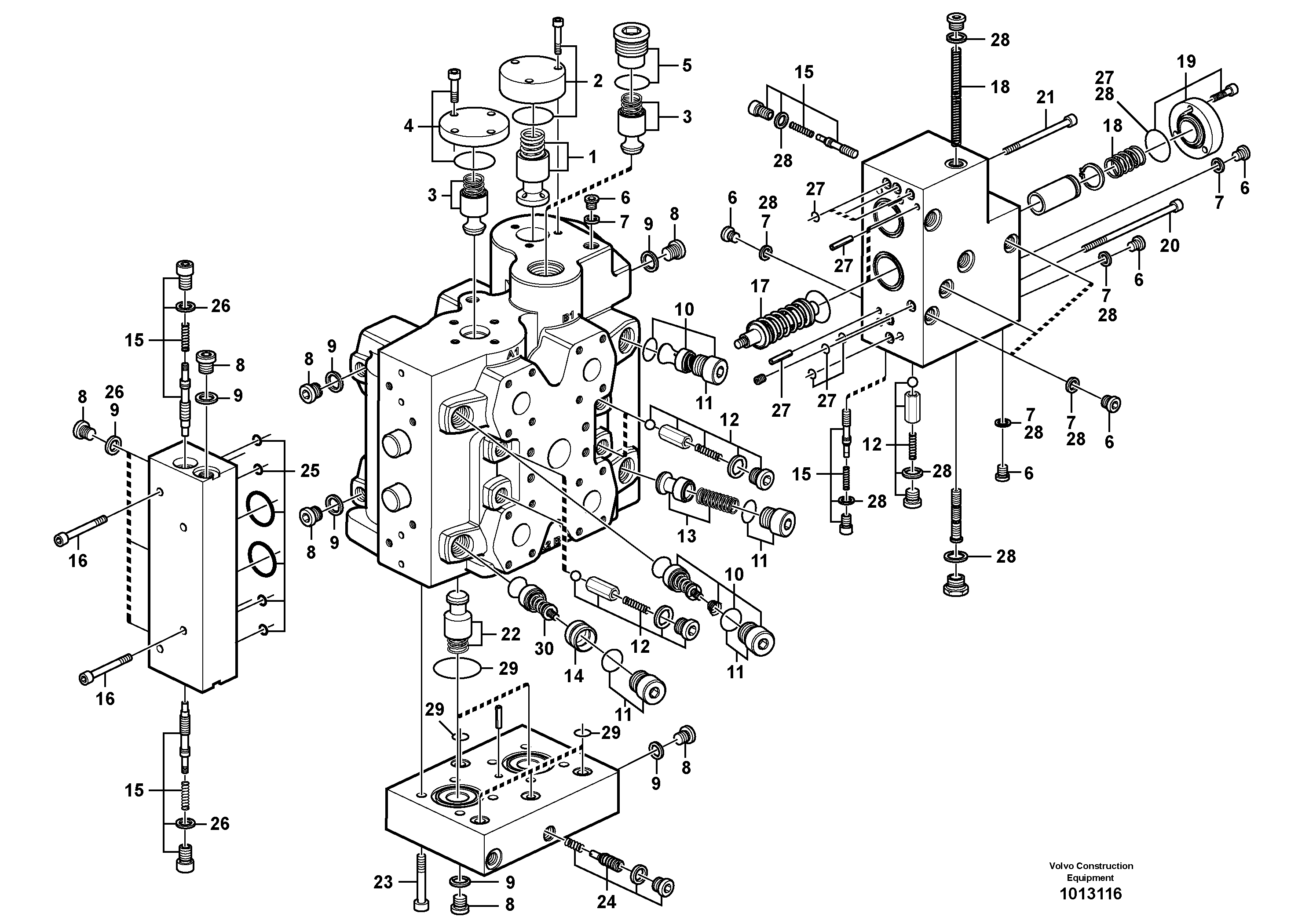 Control valve  83281 — volvo parts diagram