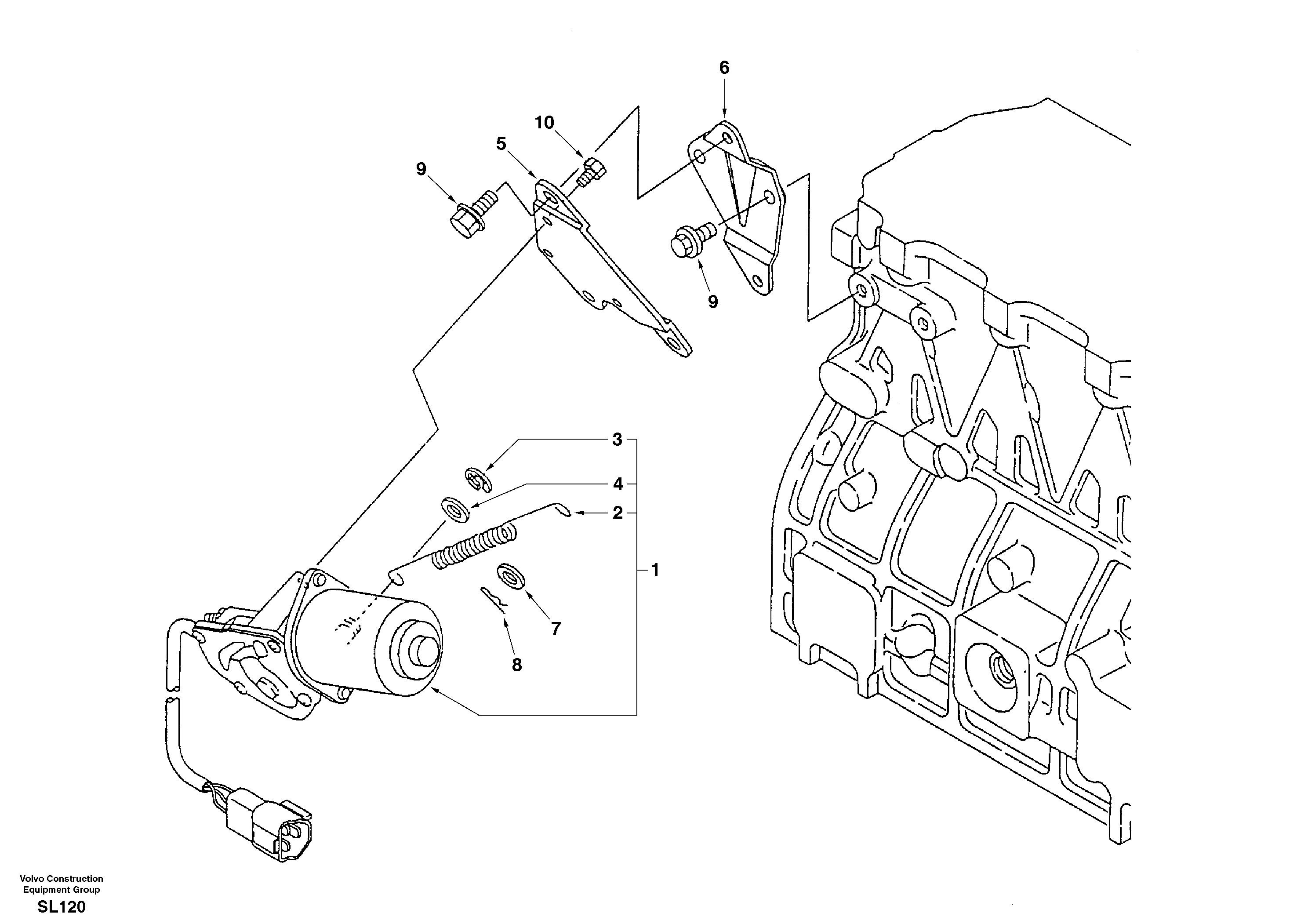 Fuel shut-off valve — volvo parts diagram
