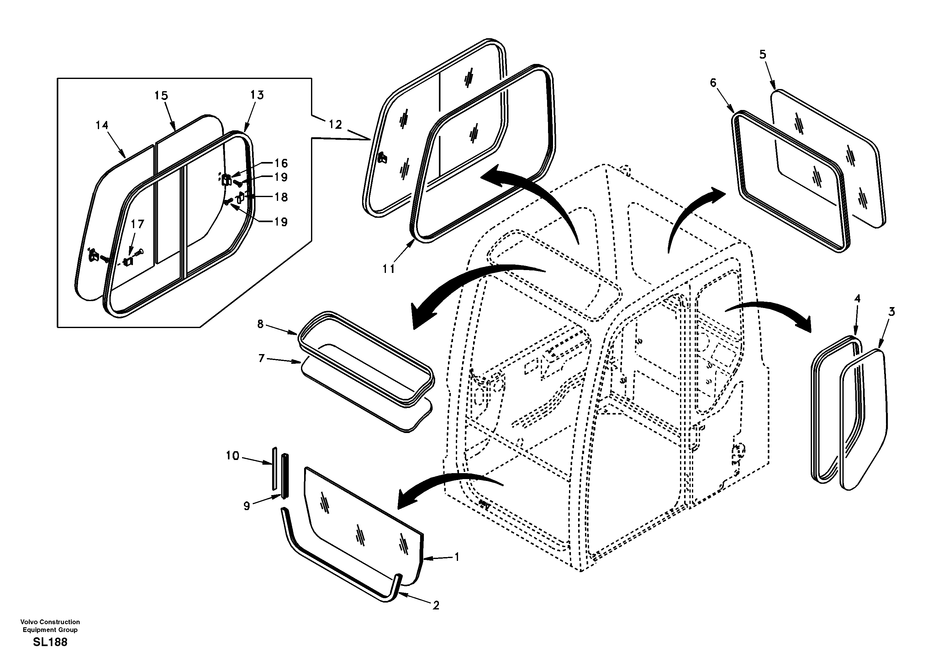 Windows — volvo parts diagram