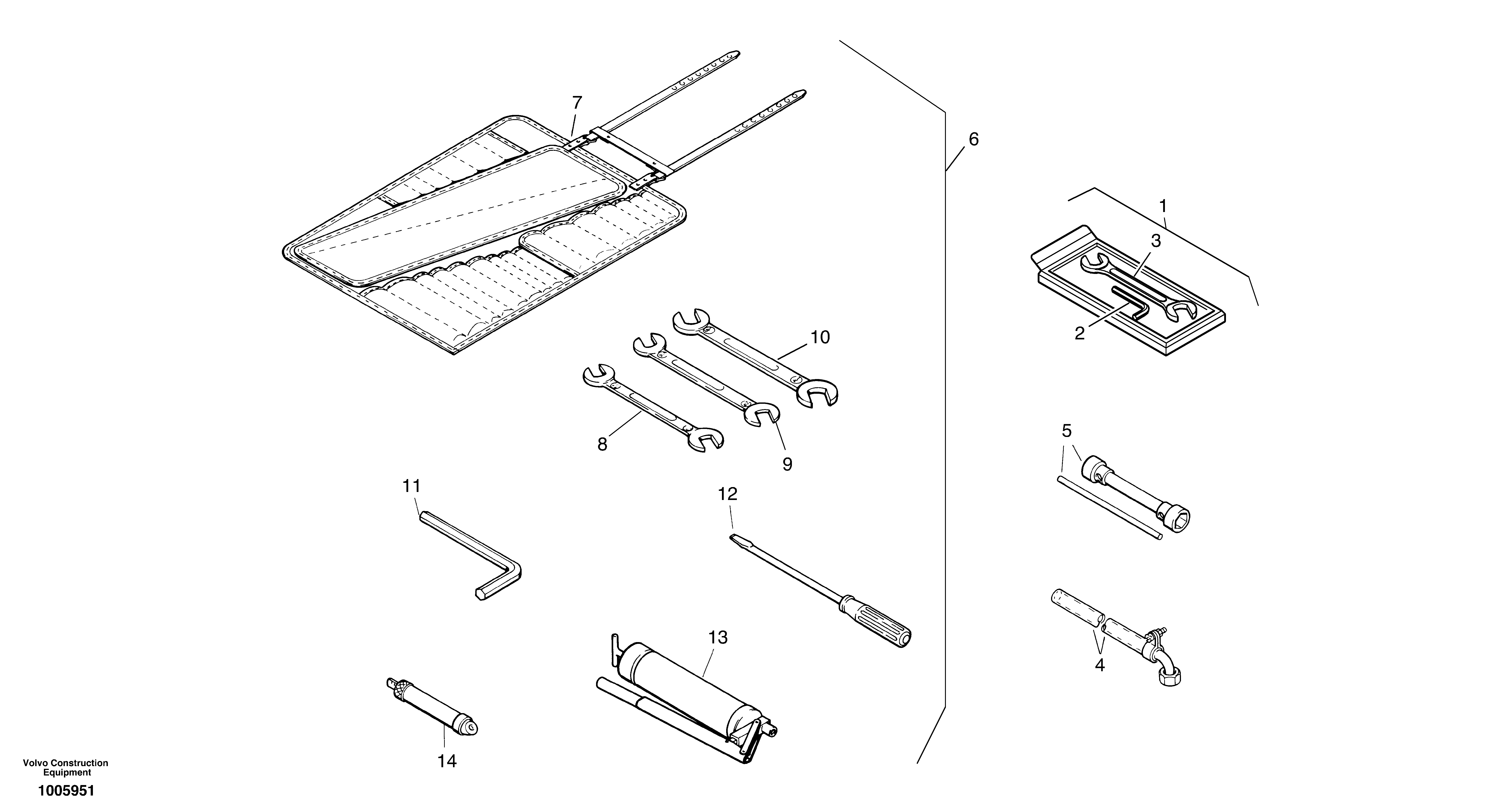 Tools — volvo parts diagram