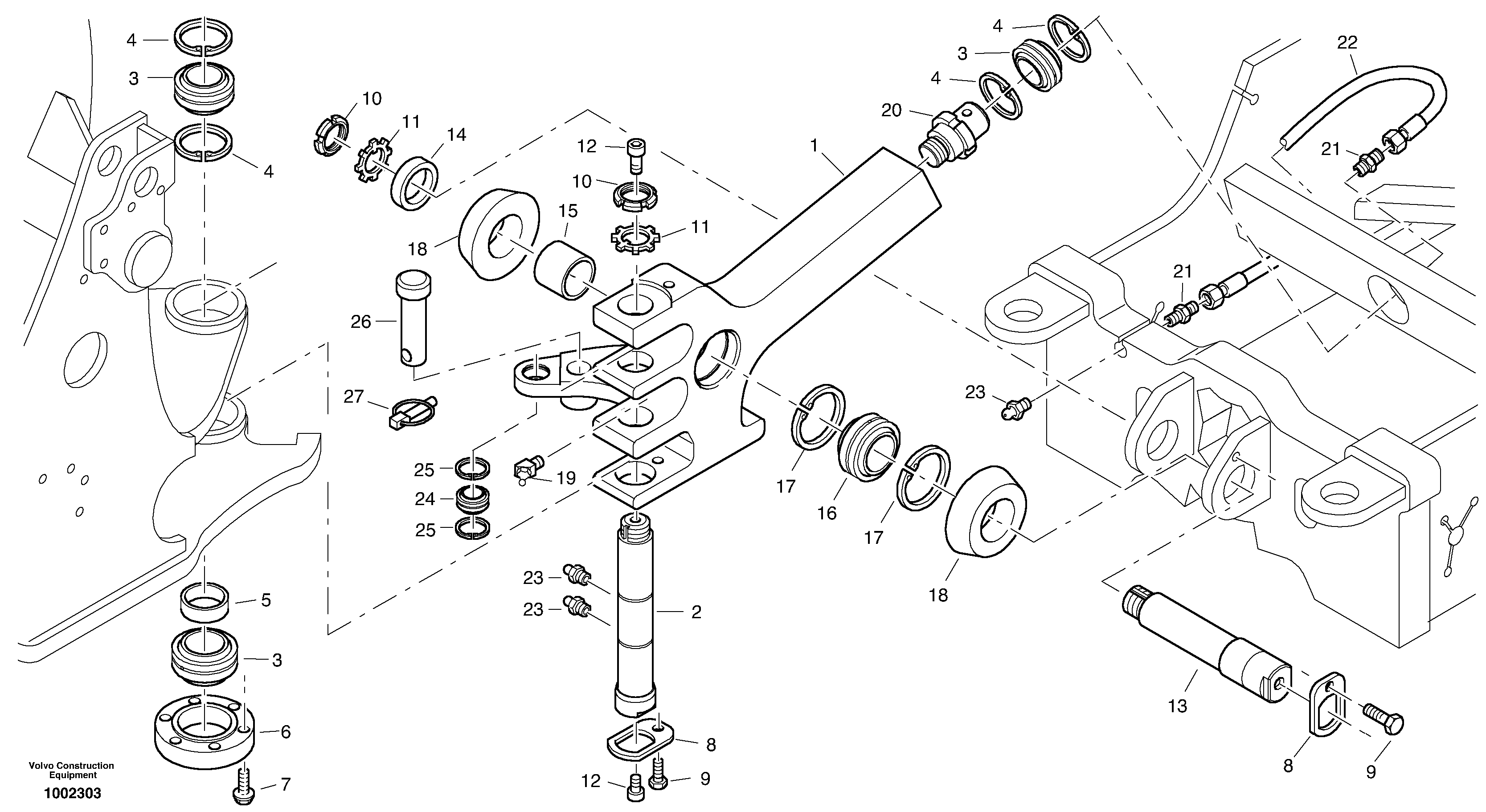 Articulation point — volvo parts diagram