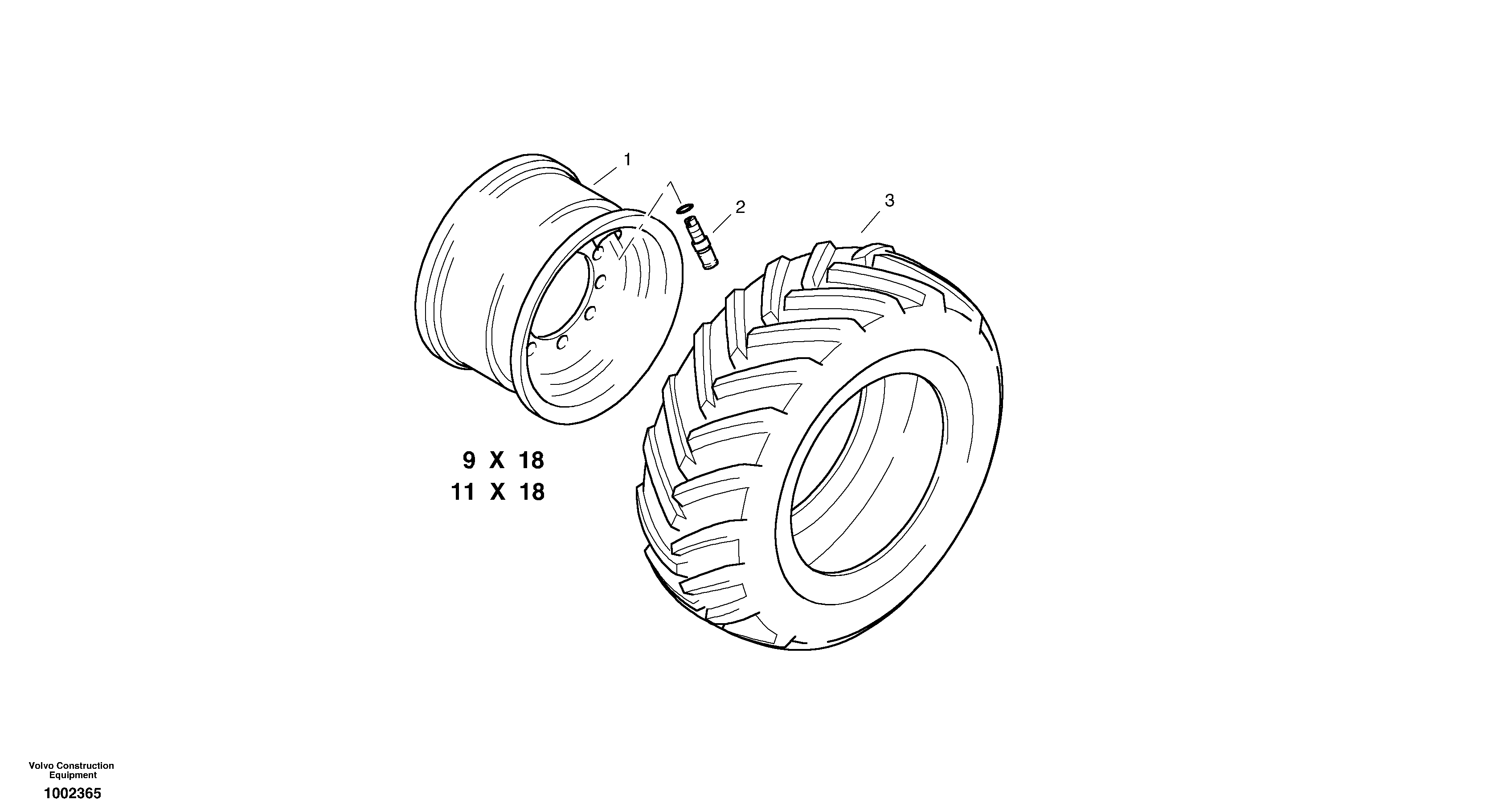 Wheels — volvo parts diagram
