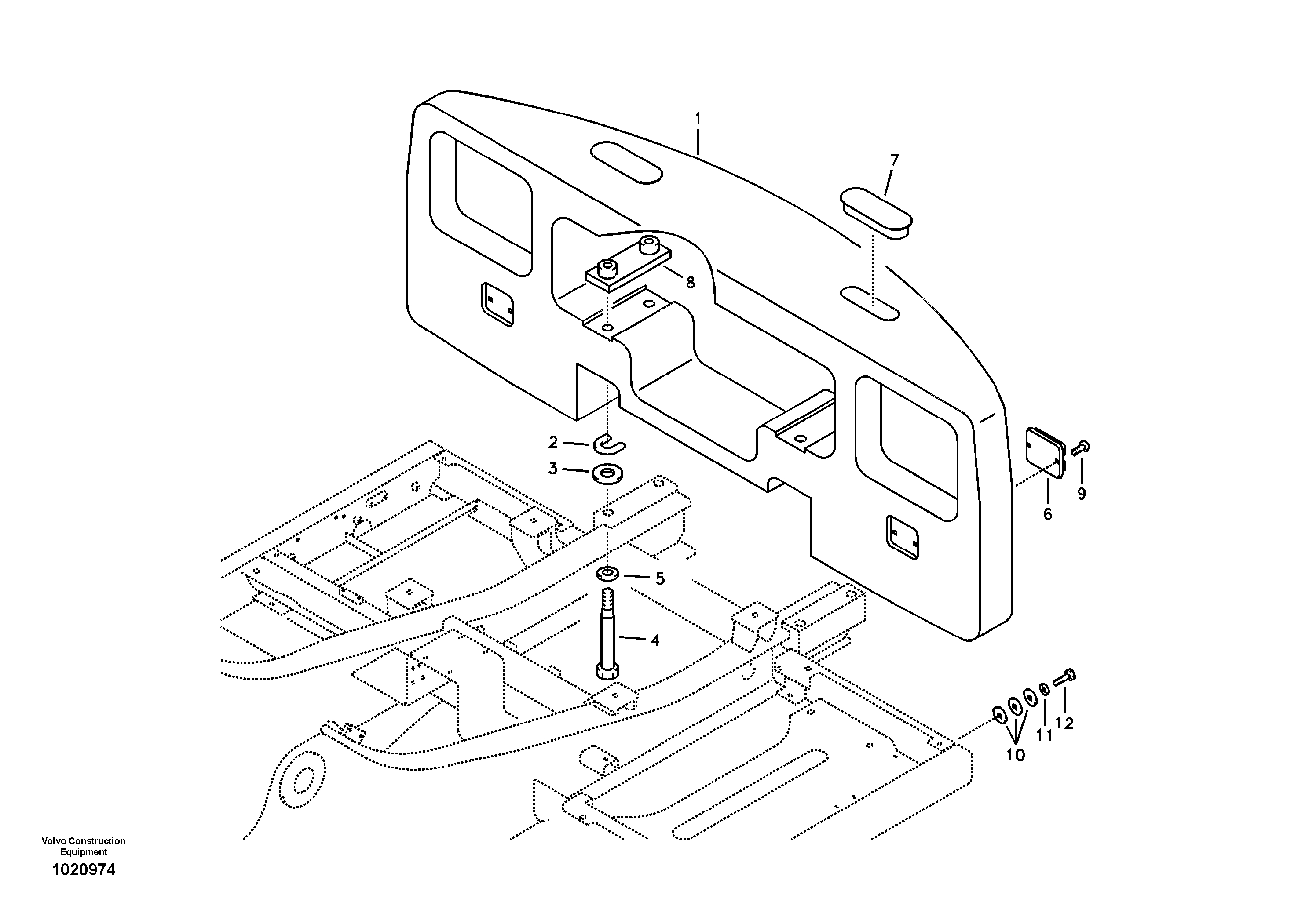 Counterweights — volvo parts diagram