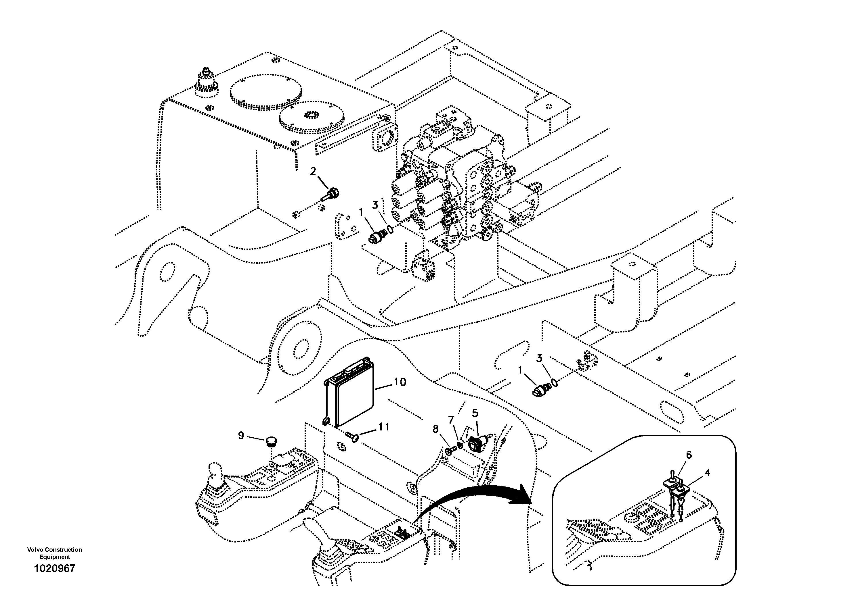 Electronic unit. — volvo parts diagram