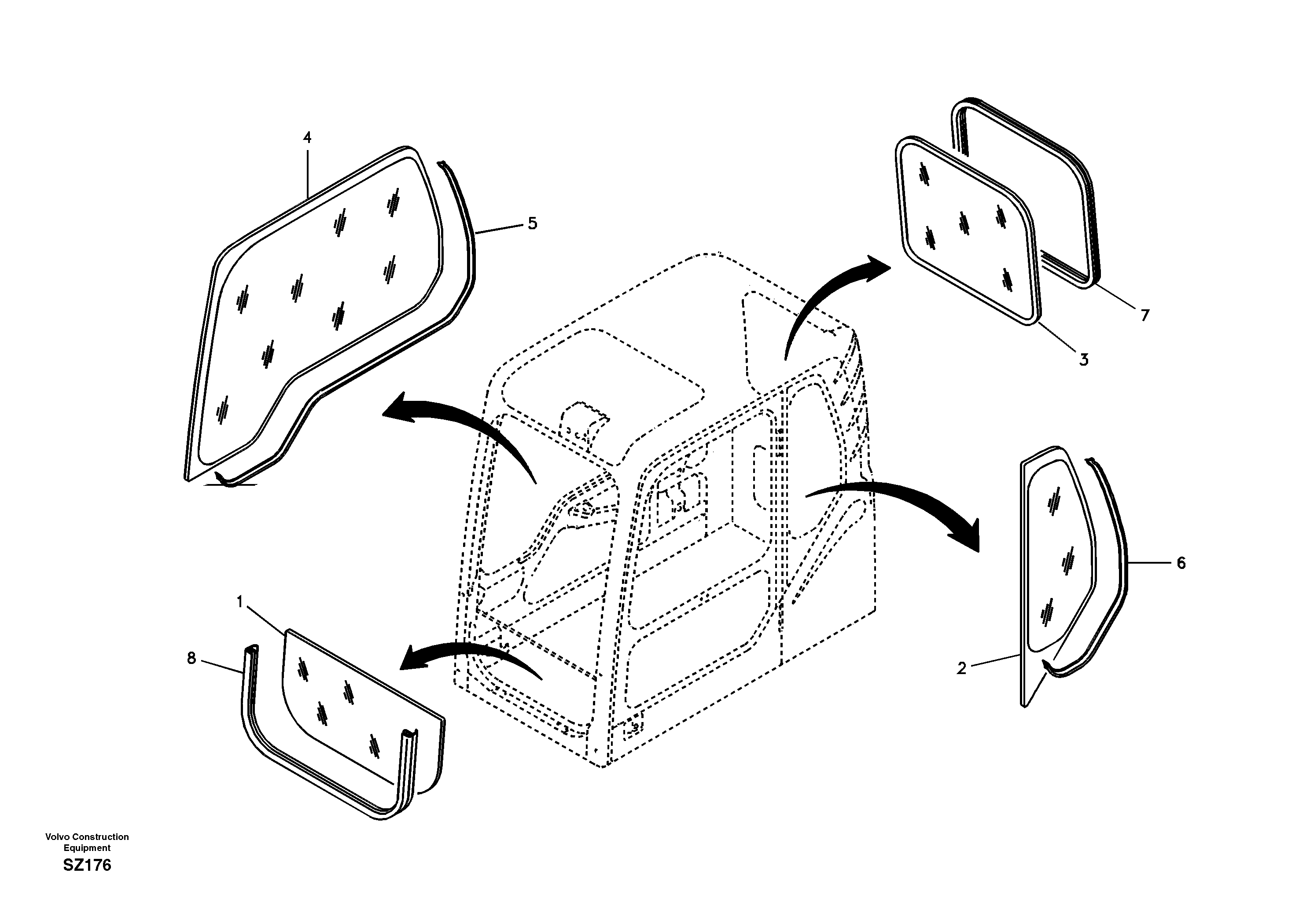 Windows — volvo parts diagram