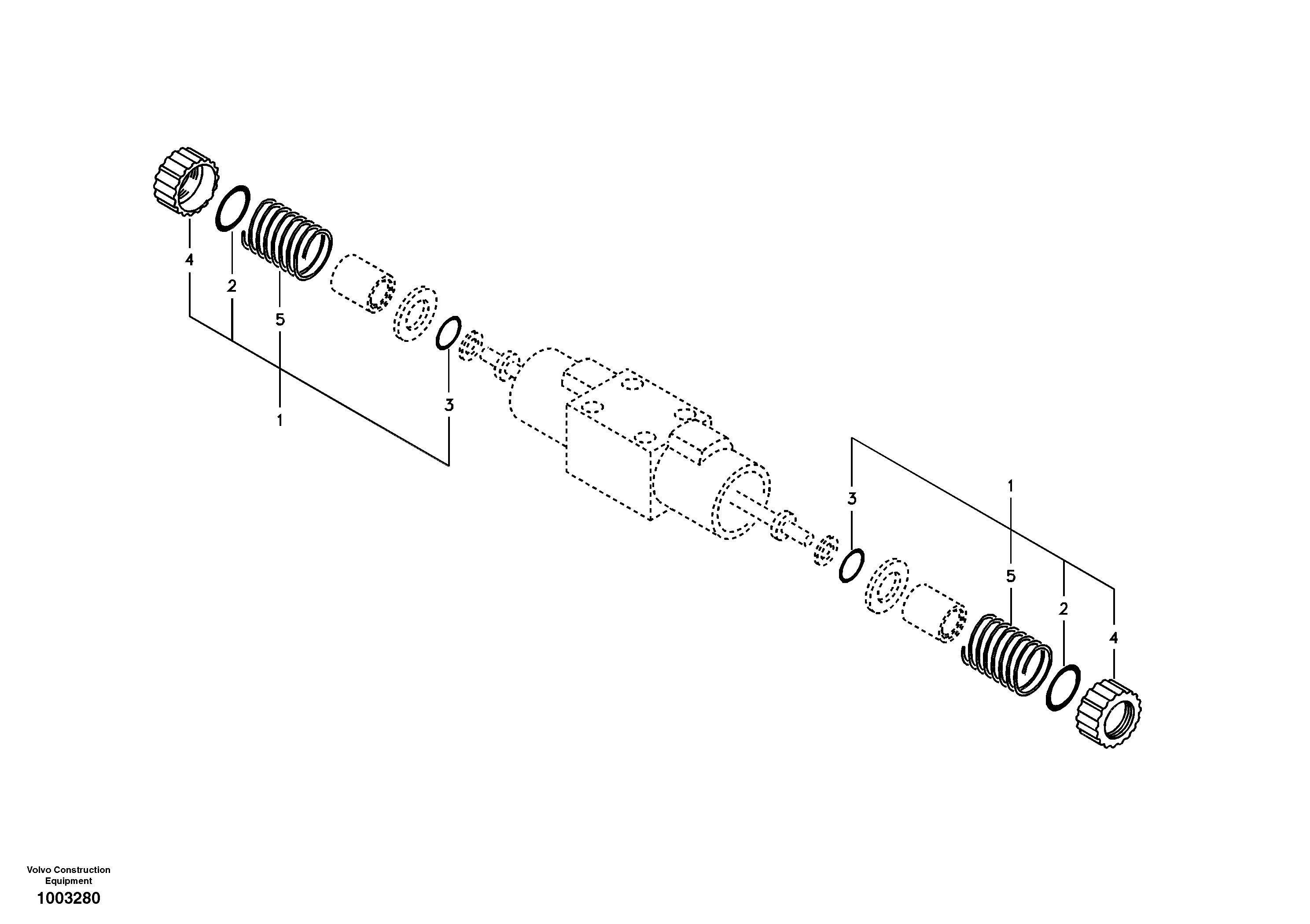 Working hydraulic, solenoid valve — volvo parts diagram