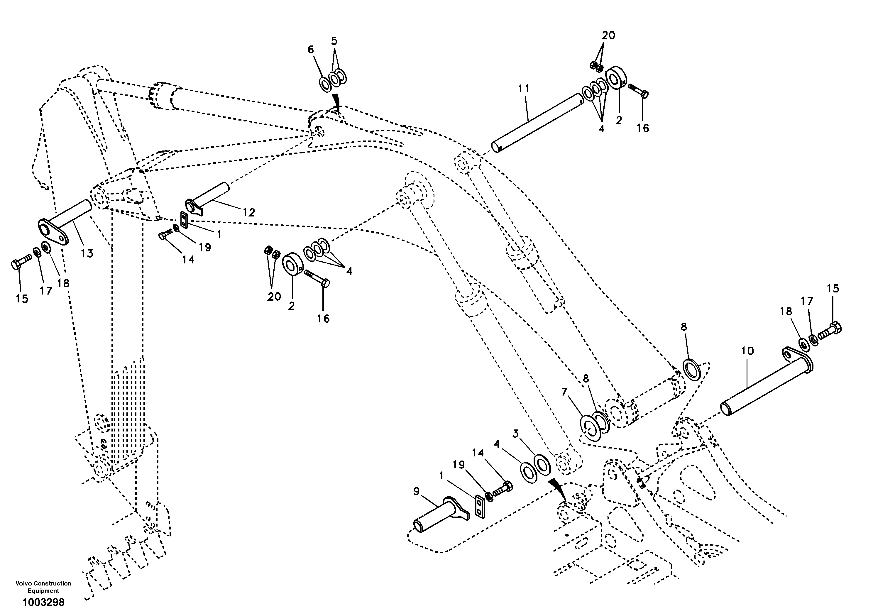 Links to boom — volvo parts diagram