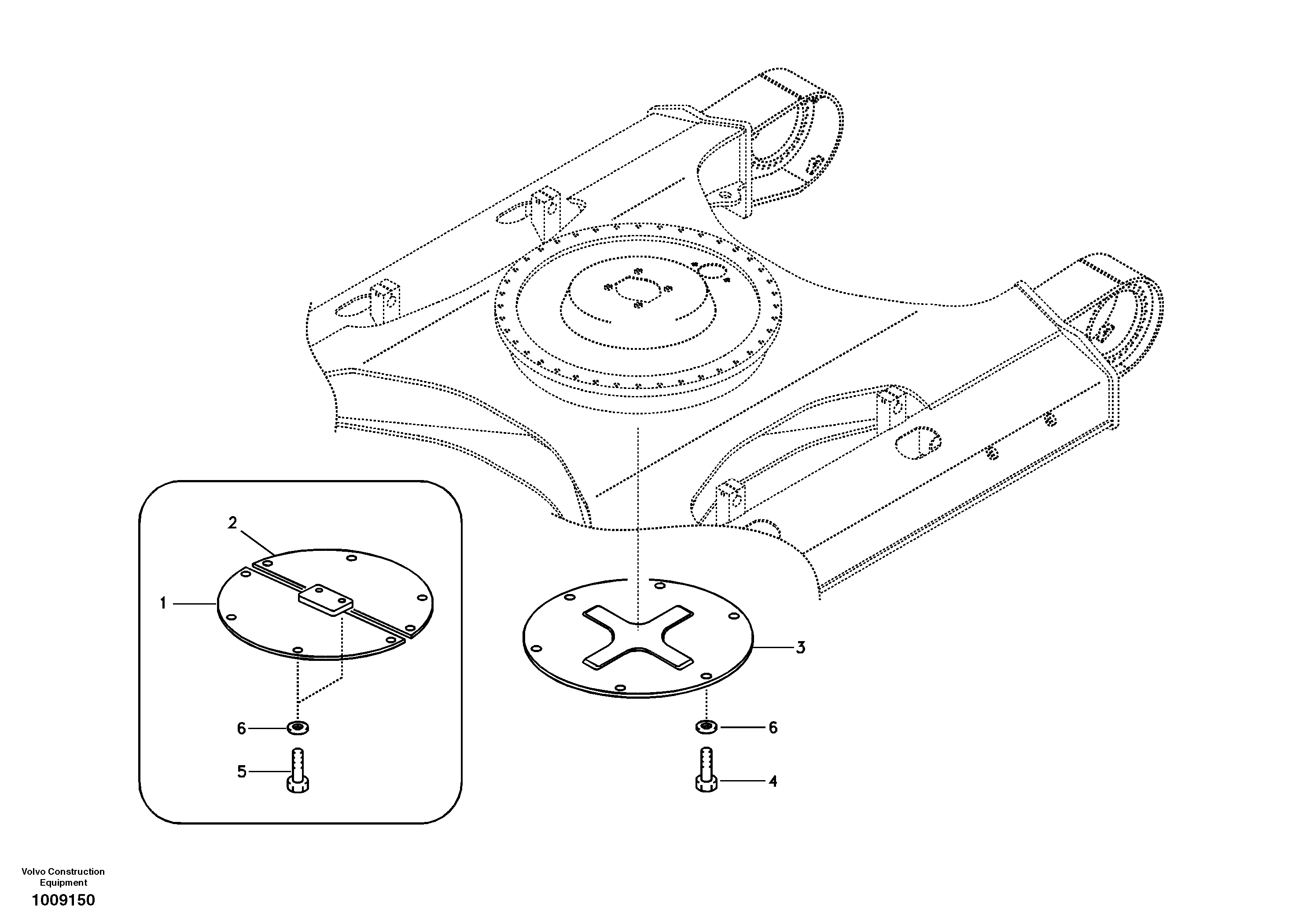 Protecting plate — volvo parts diagram