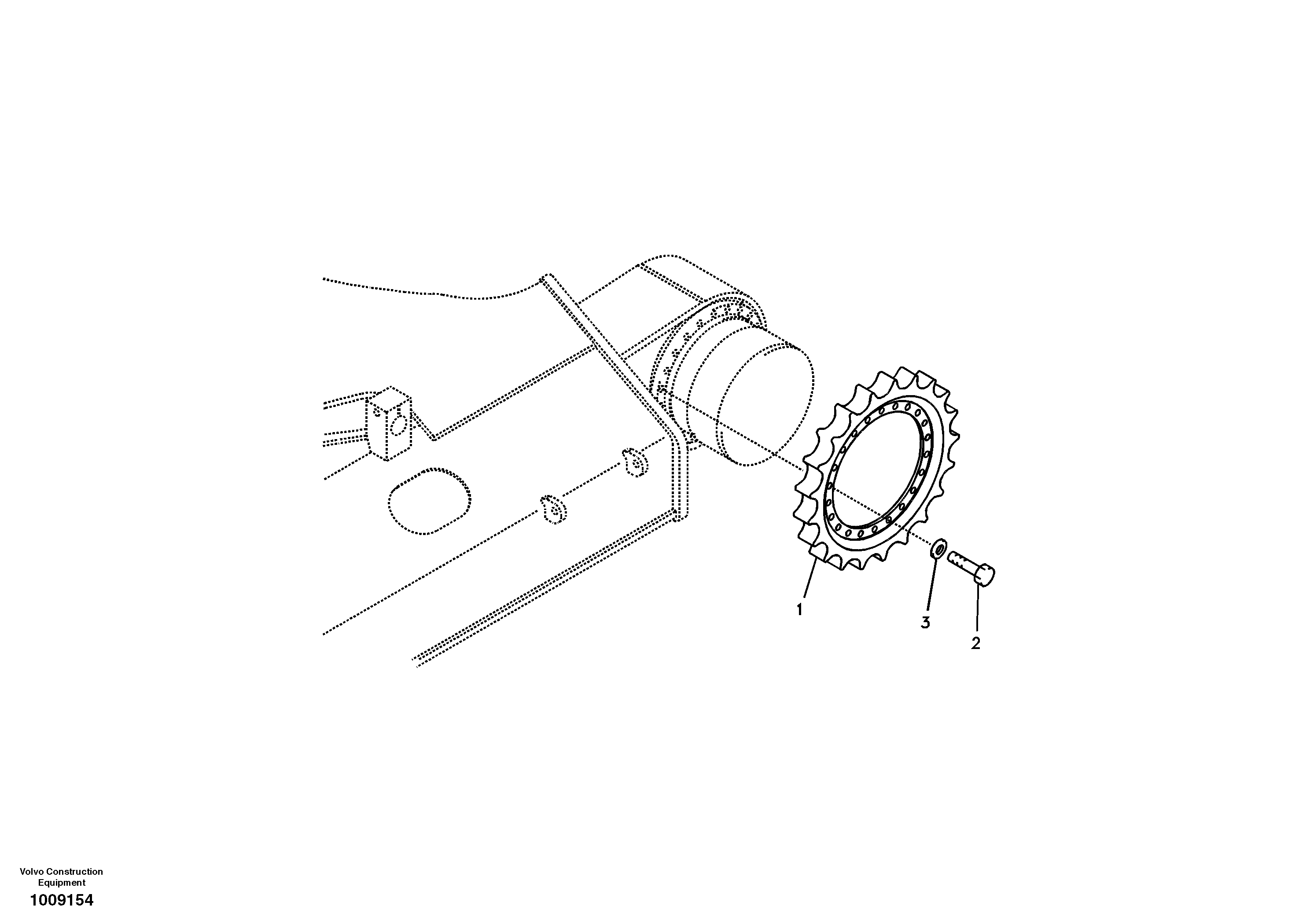 Sprocket — volvo parts diagram