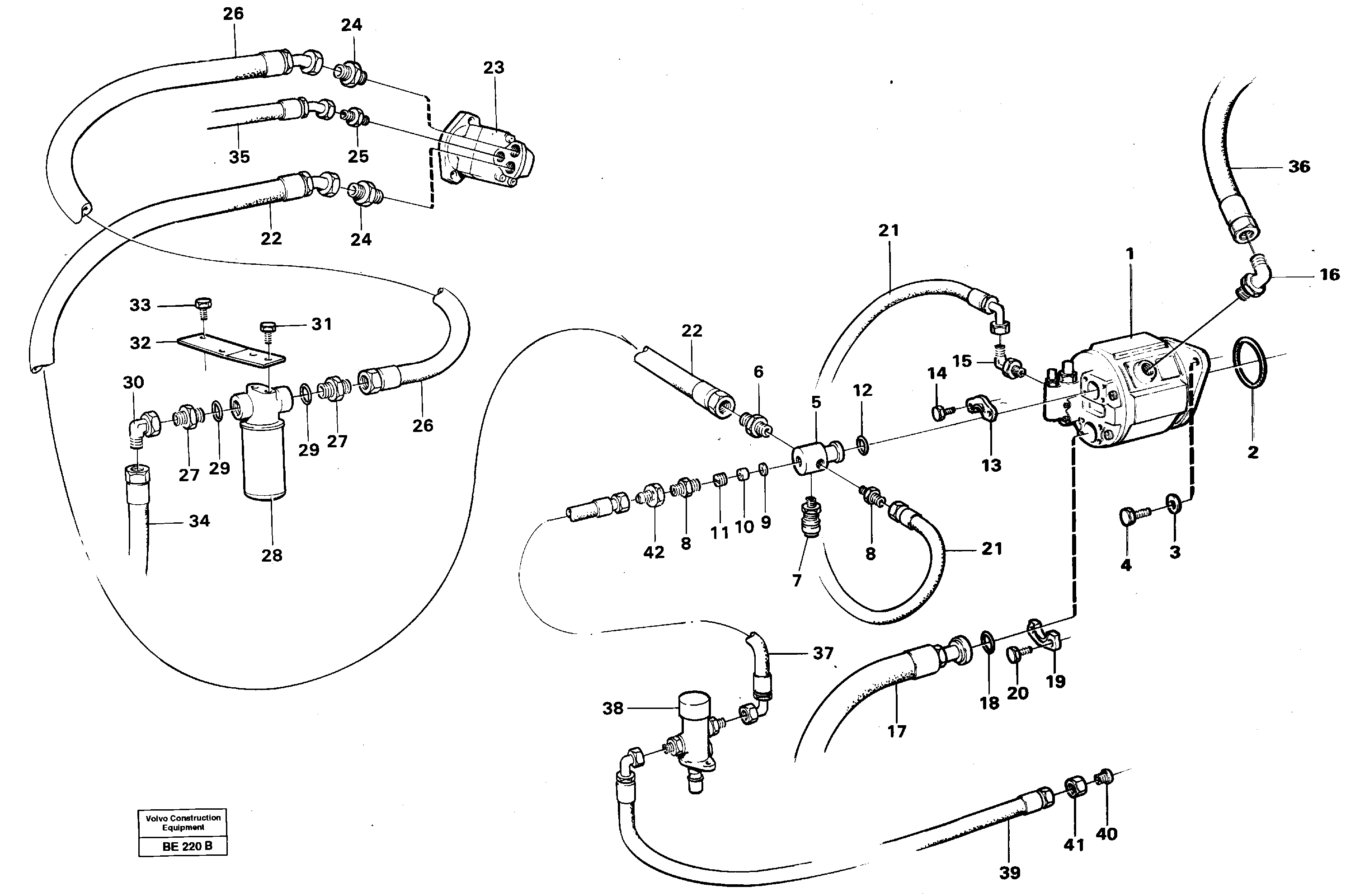 Fan drive — volvo parts diagram