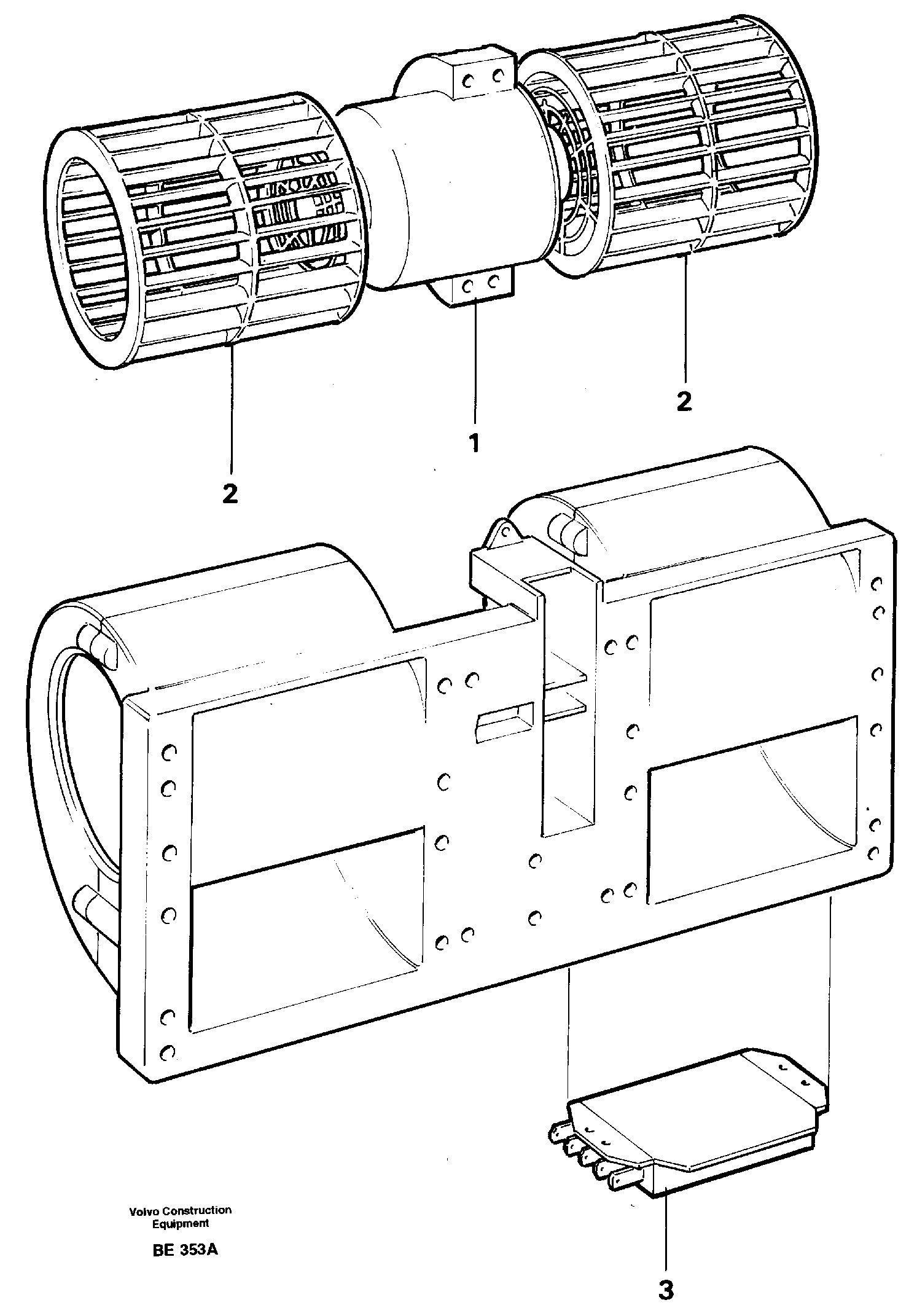 Fan  CAB 1779 - — volvo parts diagram