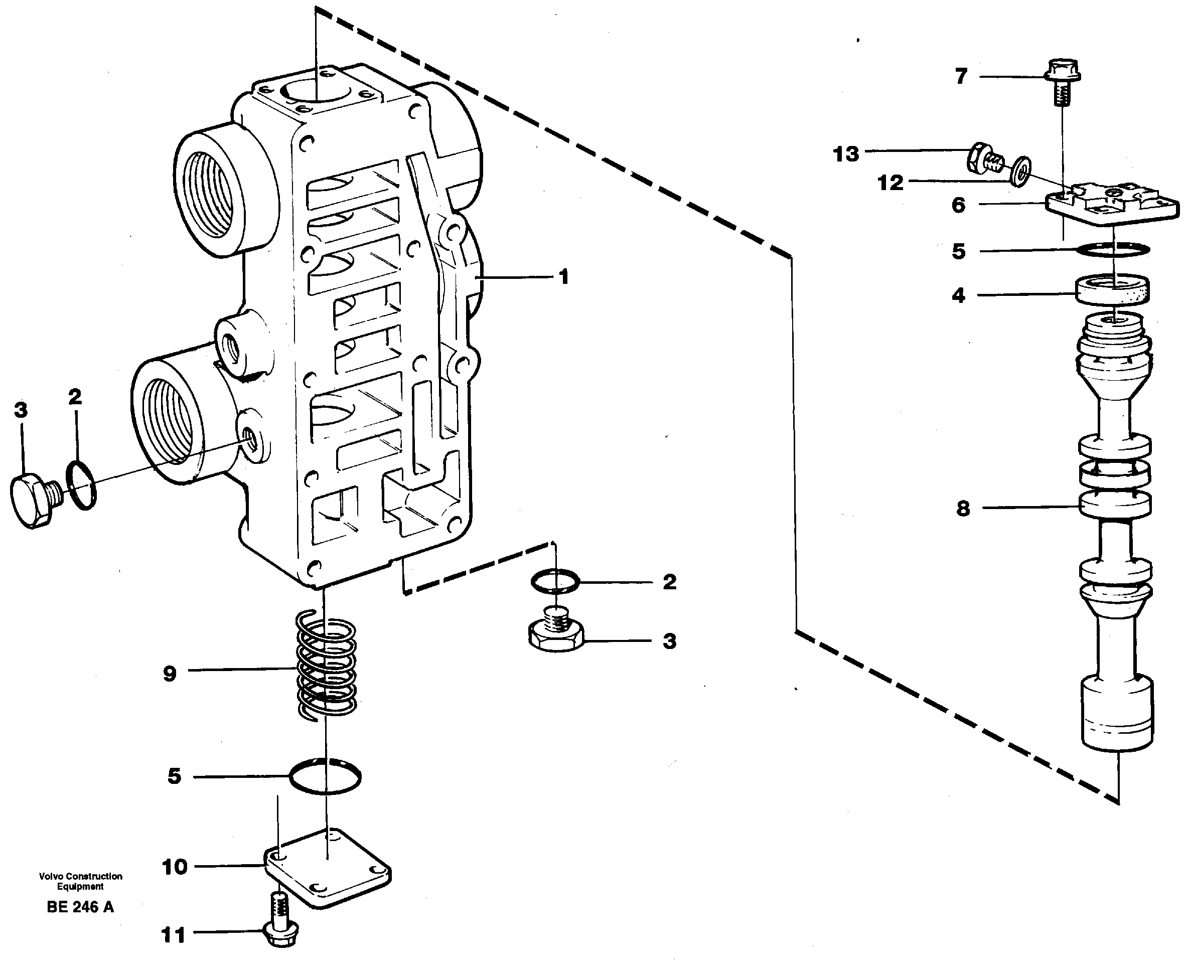 Retarder valve  TM 1009 -, PT 1660, PT 1662 — volvo parts diagram