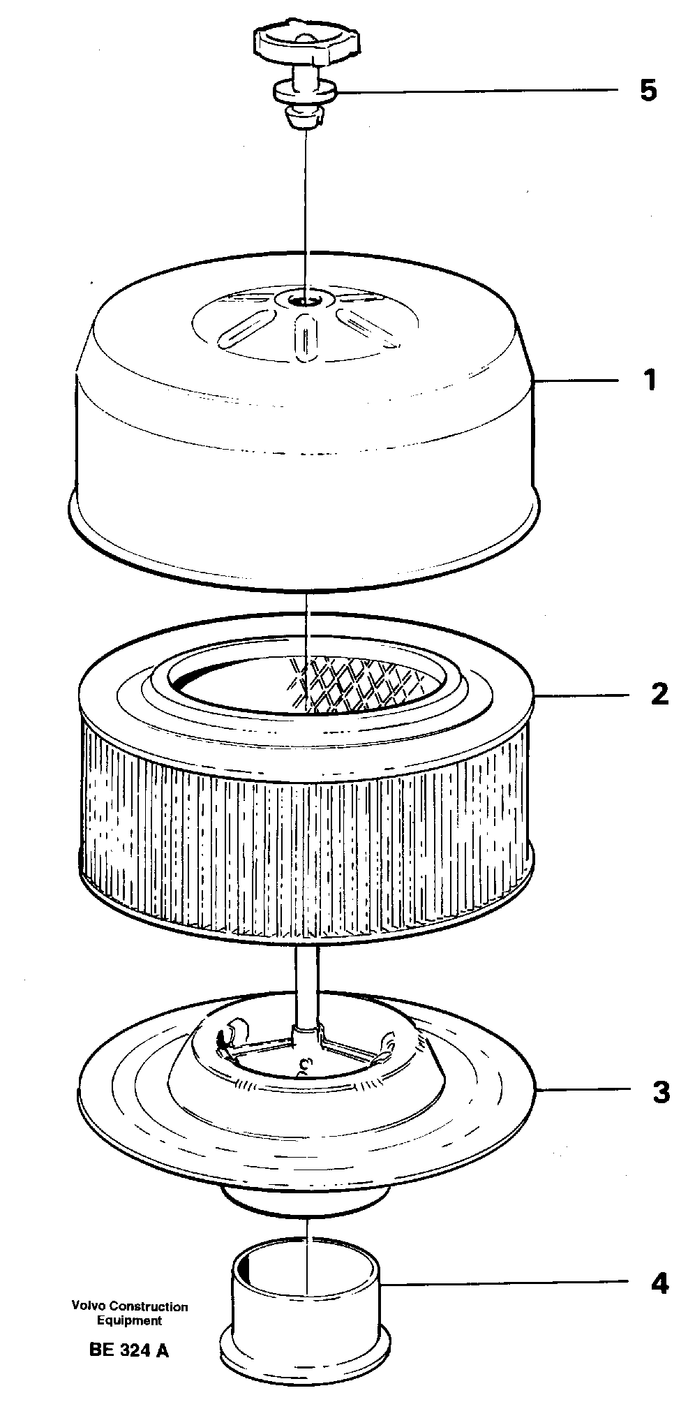 Filter — volvo parts diagram