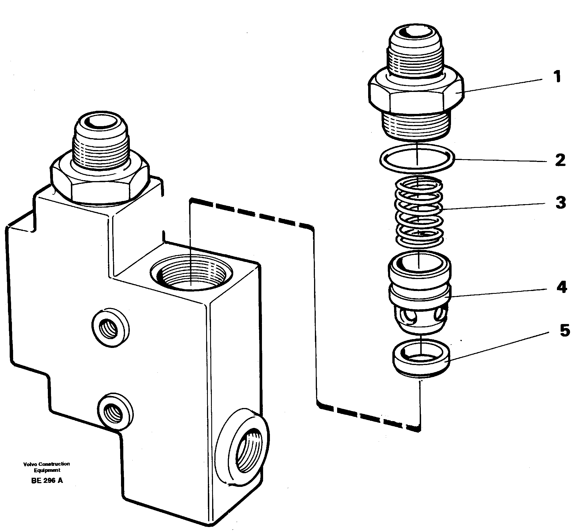 Check valve — volvo parts diagram