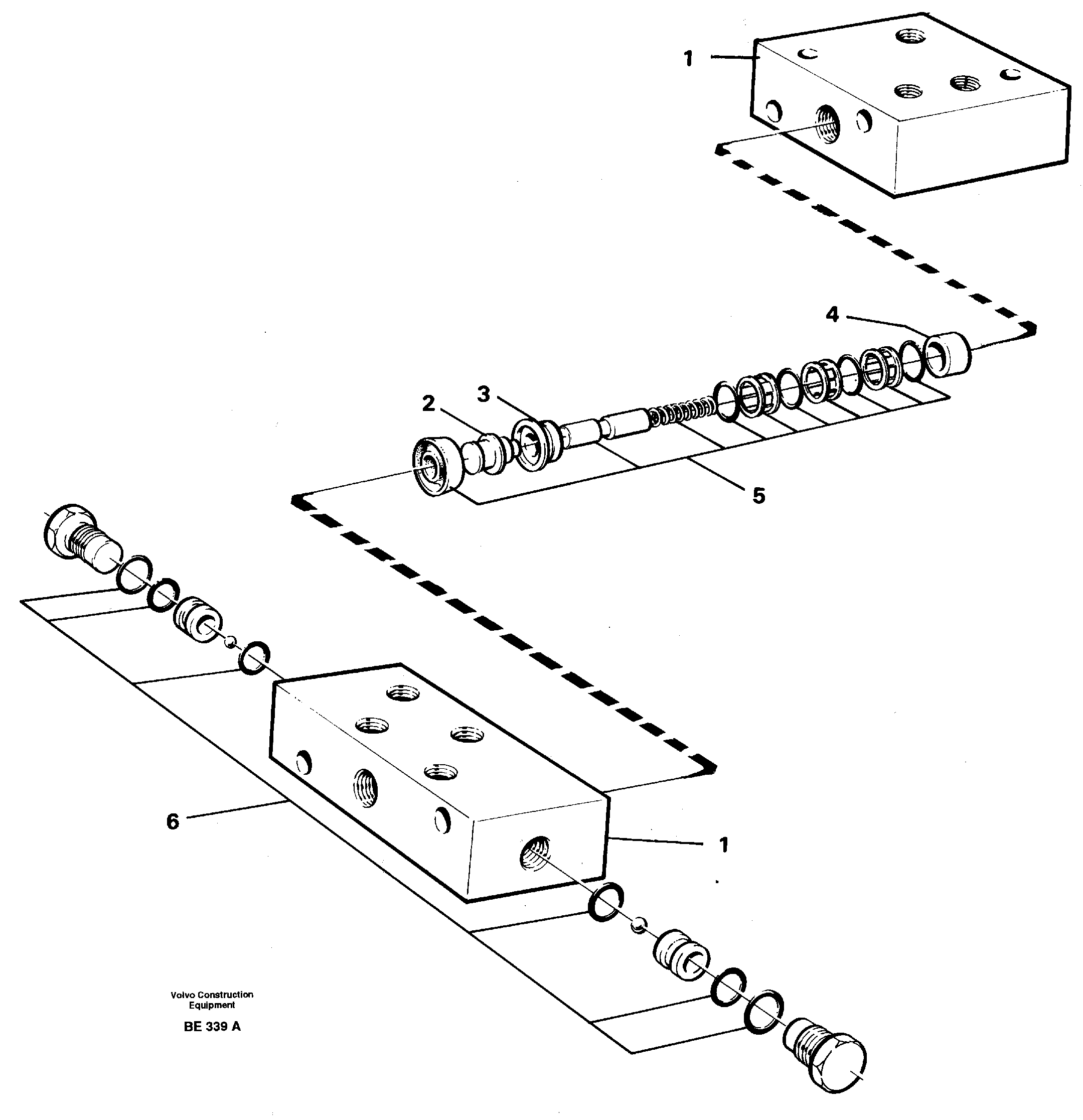 Valves  SER NO 1540 - 2587, SER NO 1549 - 2587(USA) — volvo parts diagram