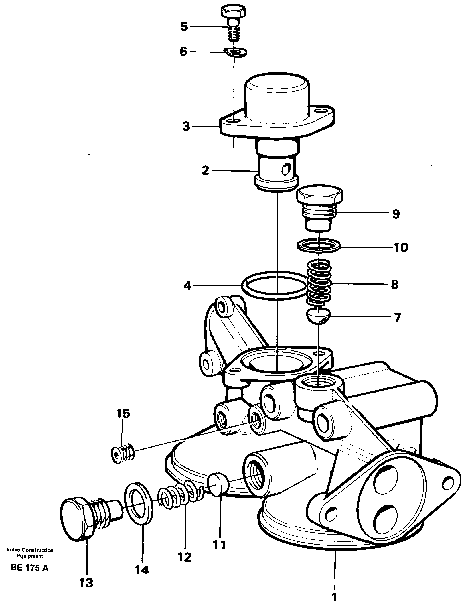 Housing-oilfilter — volvo parts diagram