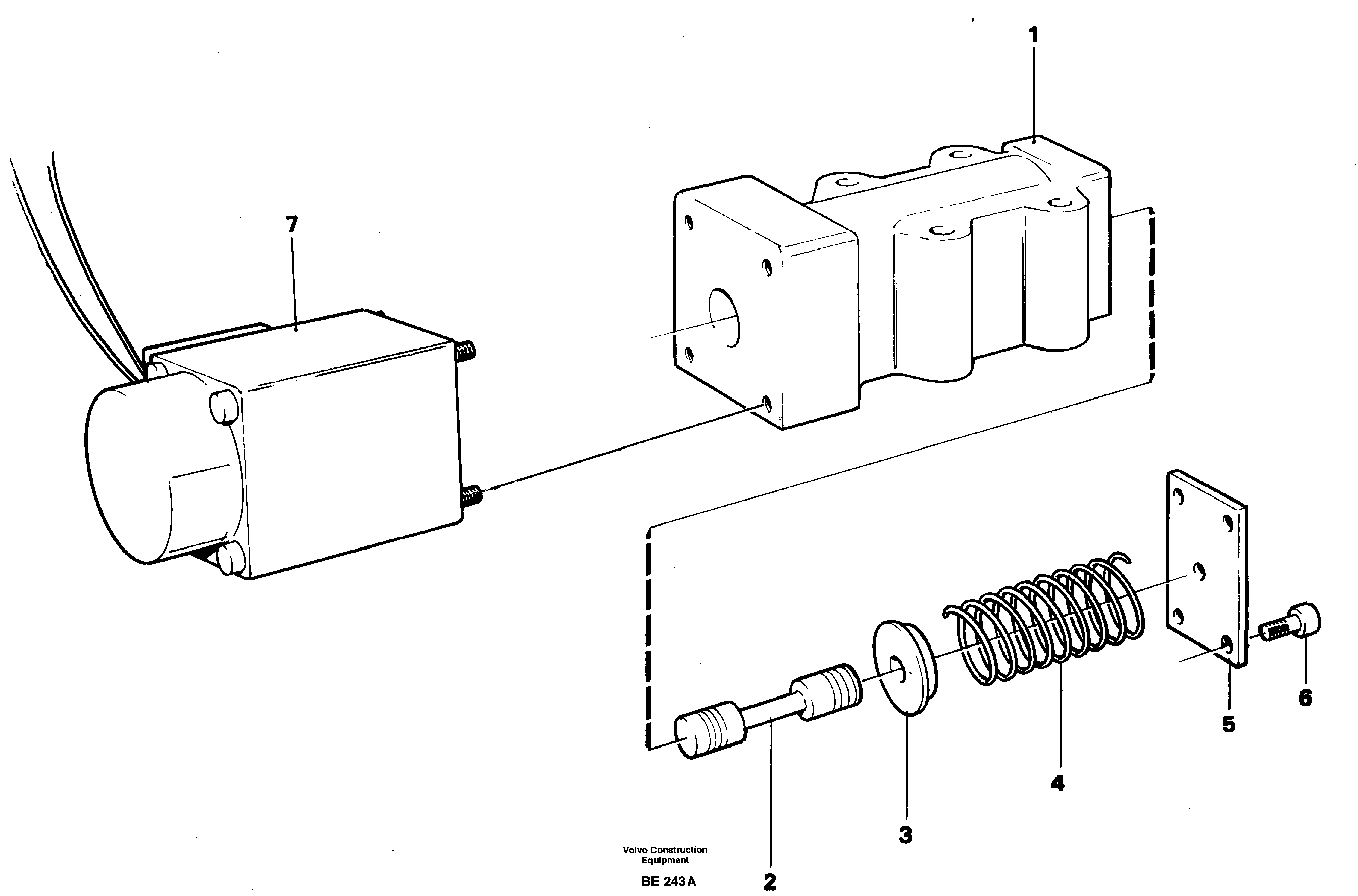 Modulator valve — volvo parts diagram