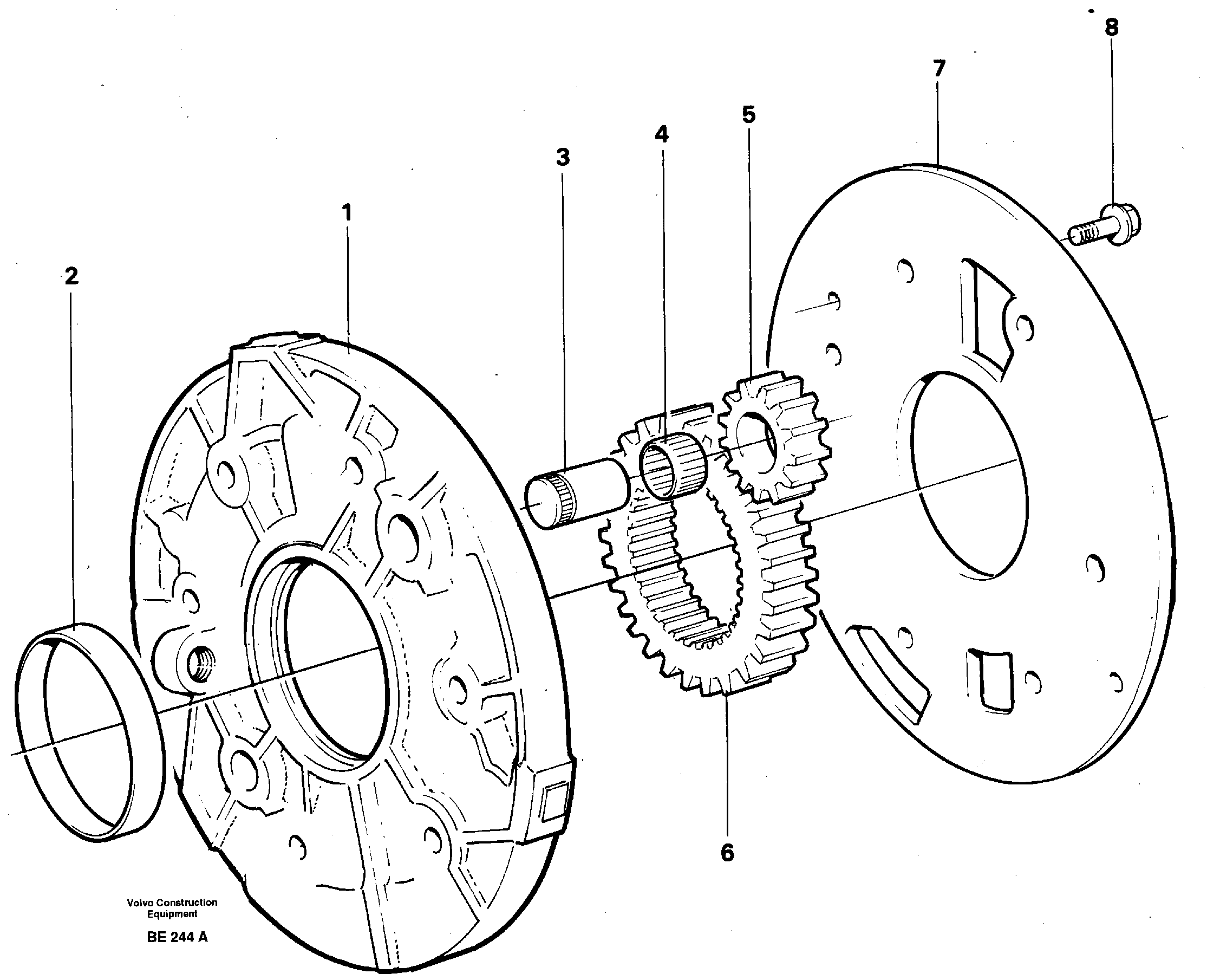 Oil pump — volvo parts diagram