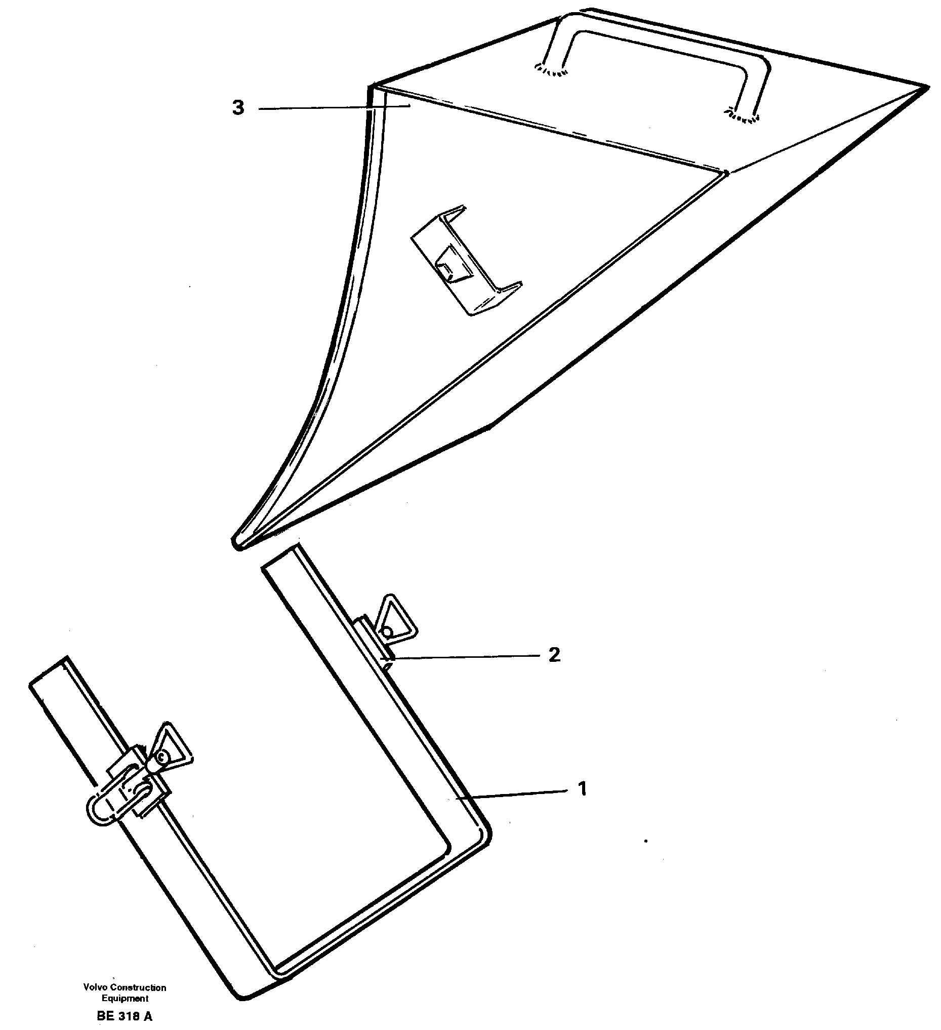 Stop block for wheel 91538 — volvo parts diagram