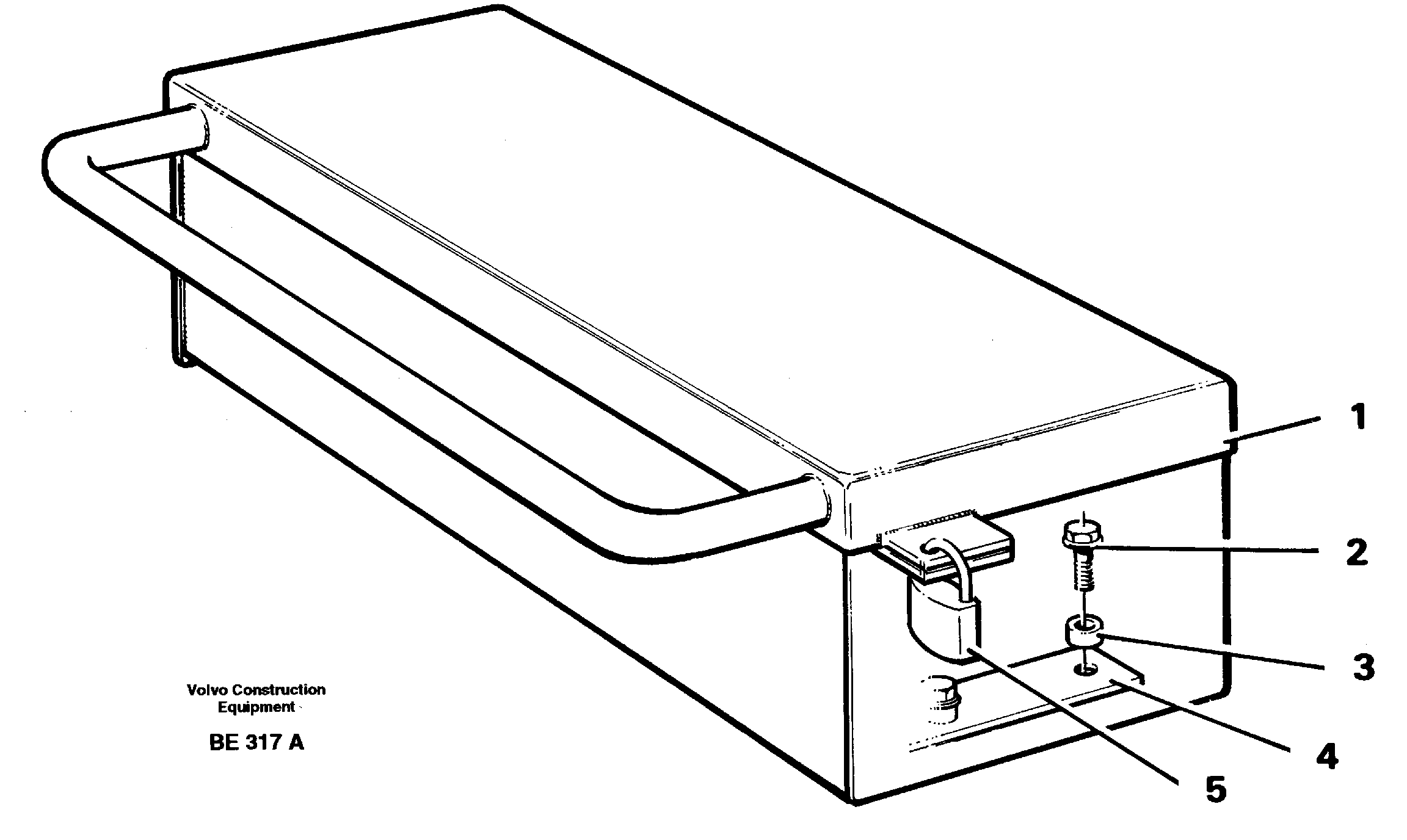 Toolbox SER NO - 1098 — volvo parts diagram