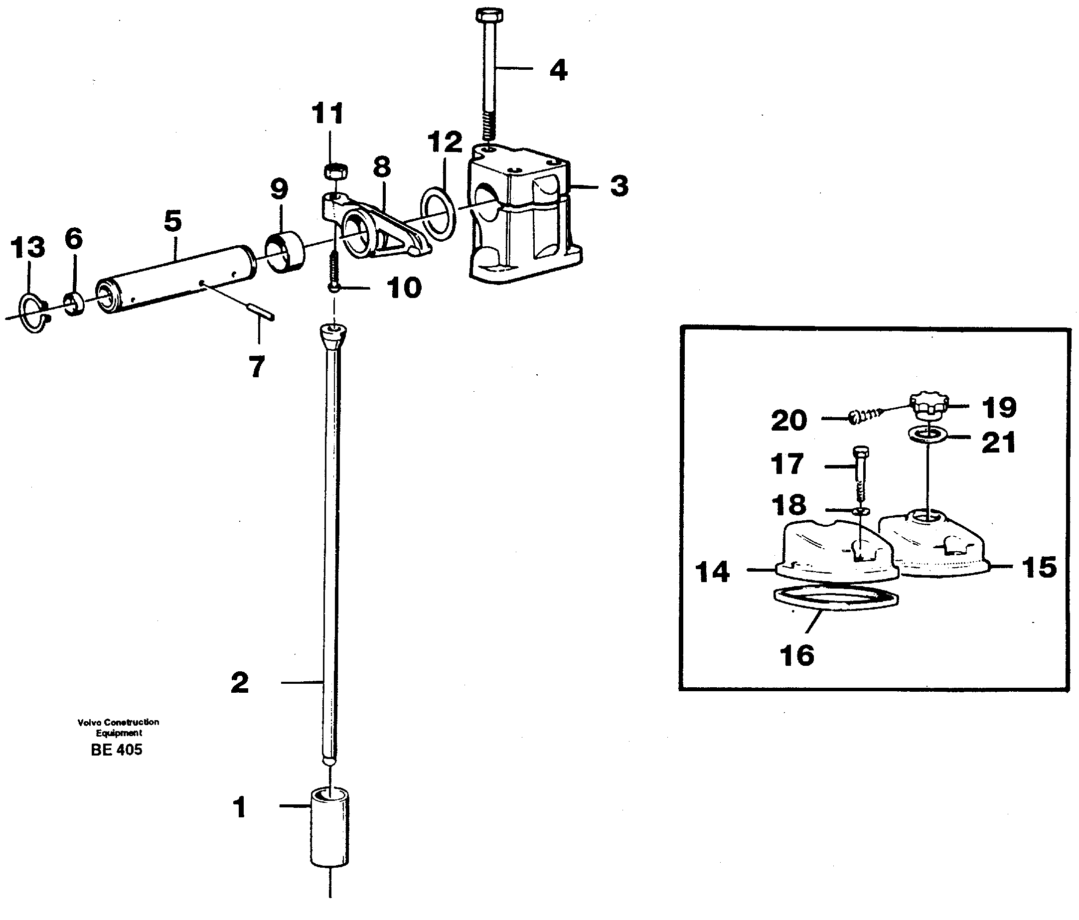 Valve mechanism — volvo parts diagram