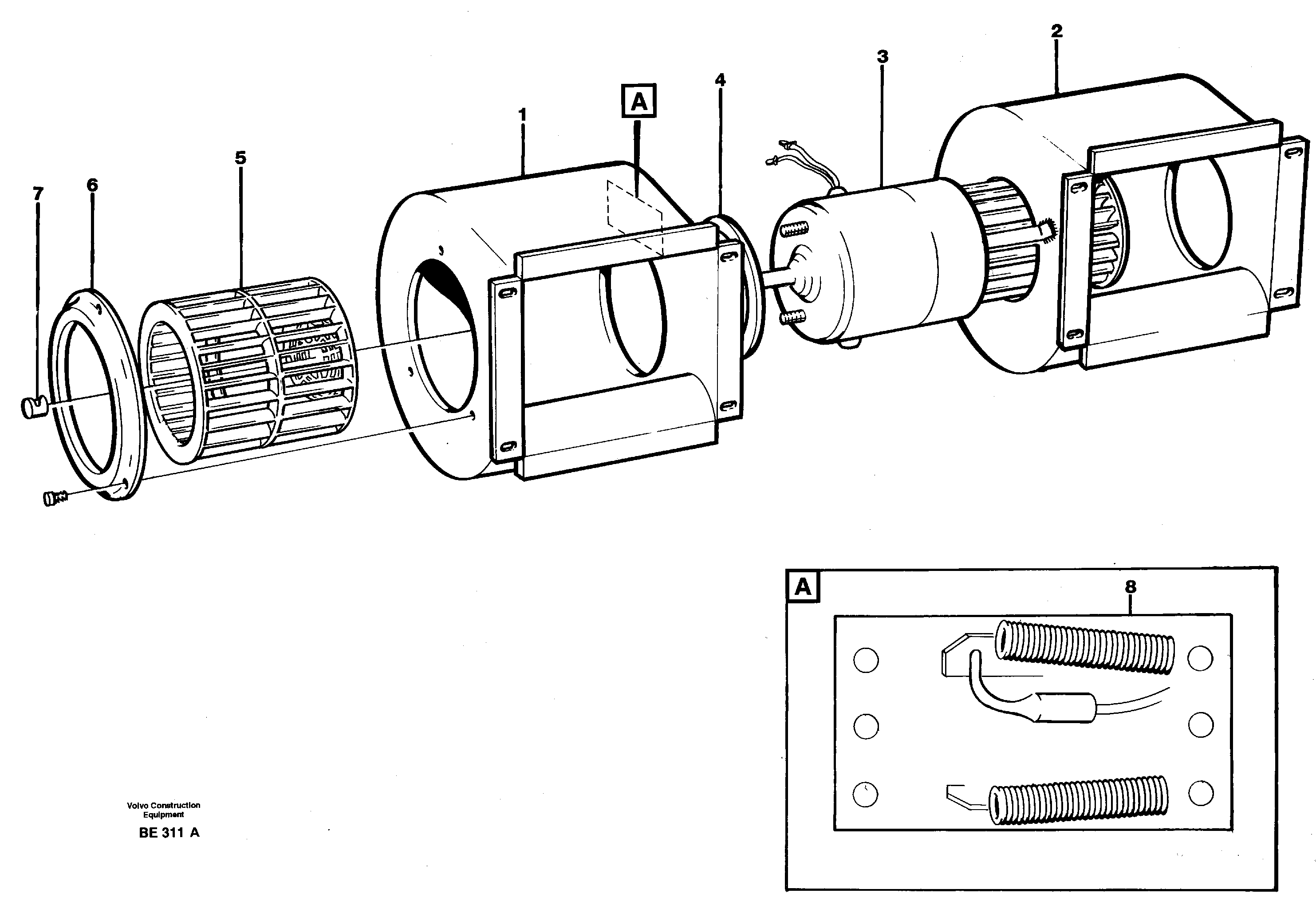 Fan  CAB - 1778 — volvo parts diagram