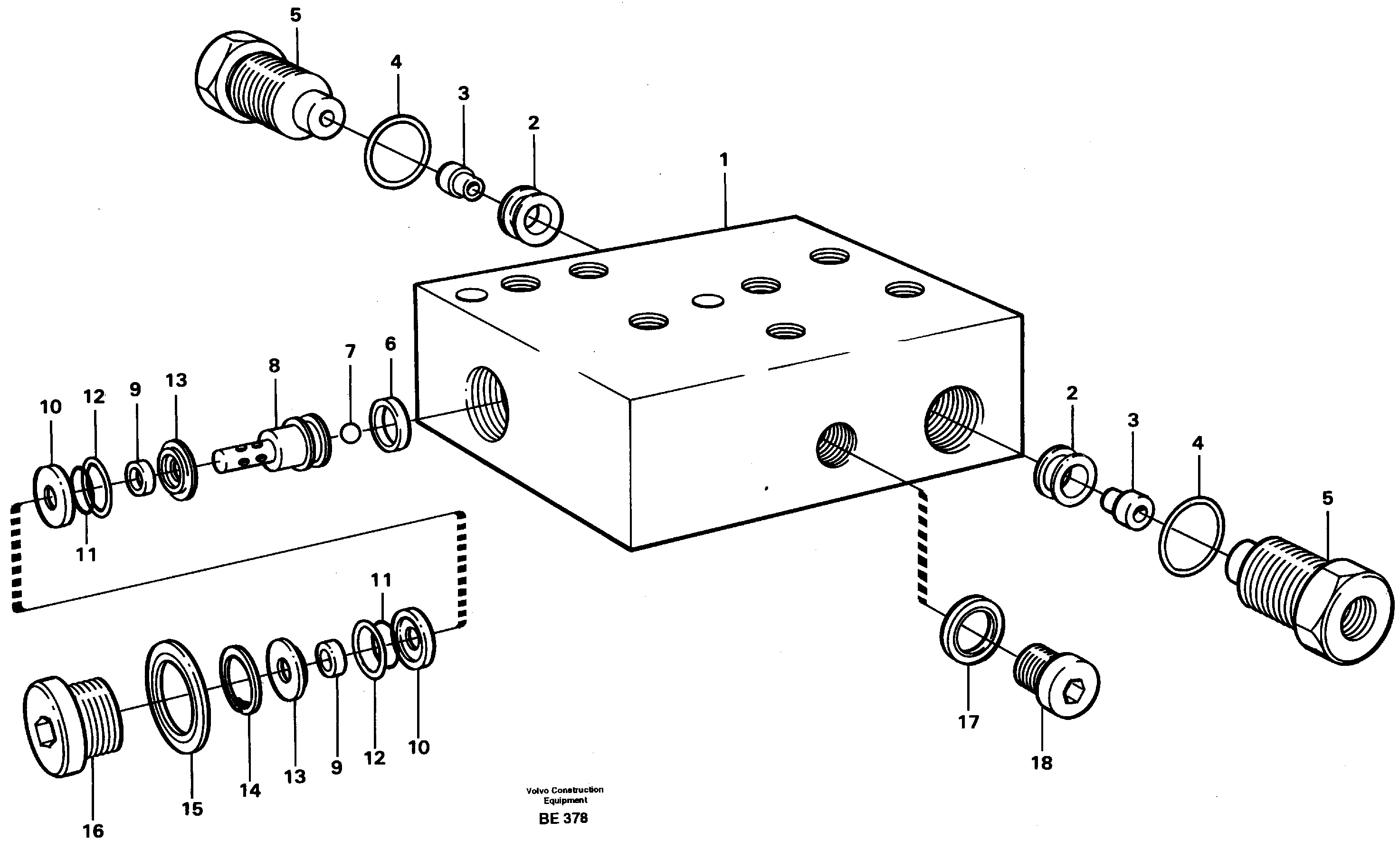 Air valve  SER NO 2588 - — volvo parts diagram