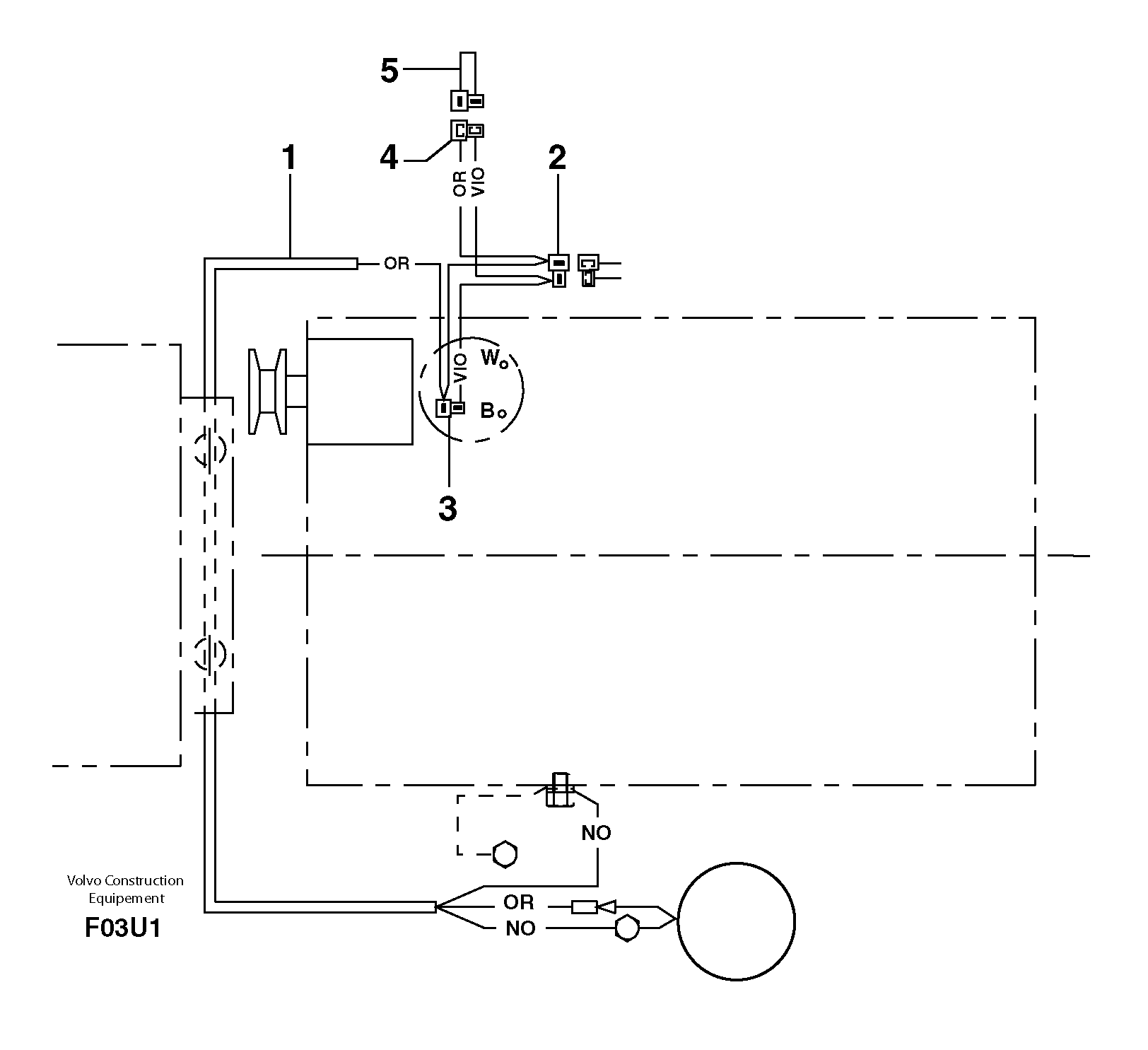 Electrical system — volvo parts diagram