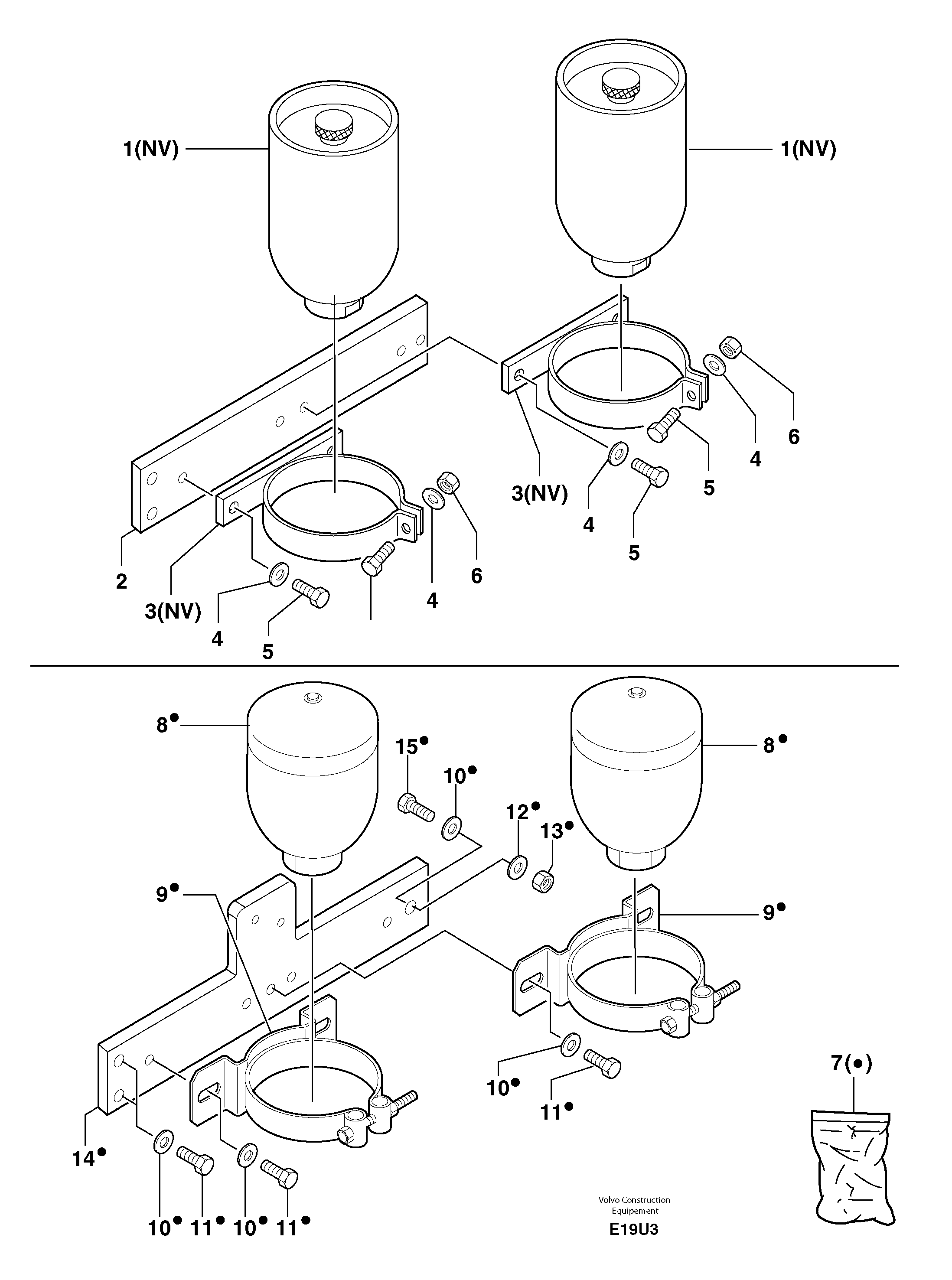 Accumulator — volvo parts diagram